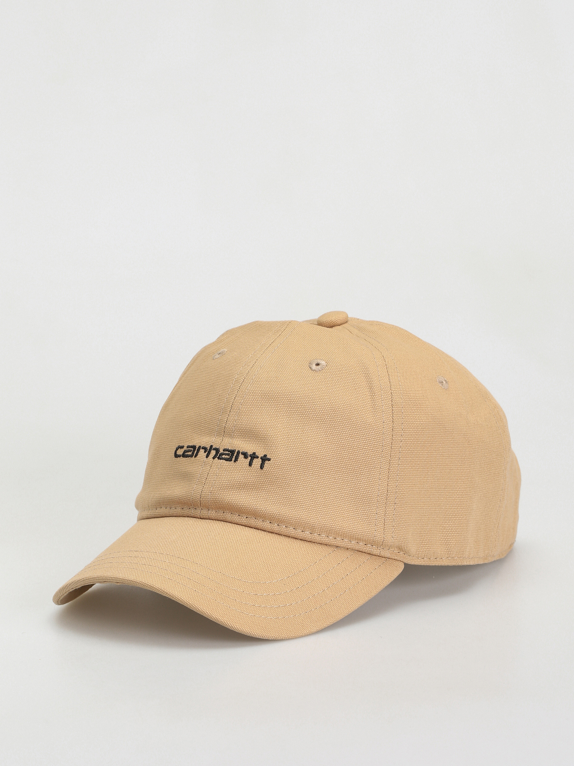 Carhartt WIP Canvas Script Baseball sapka (dusty h brown/black)