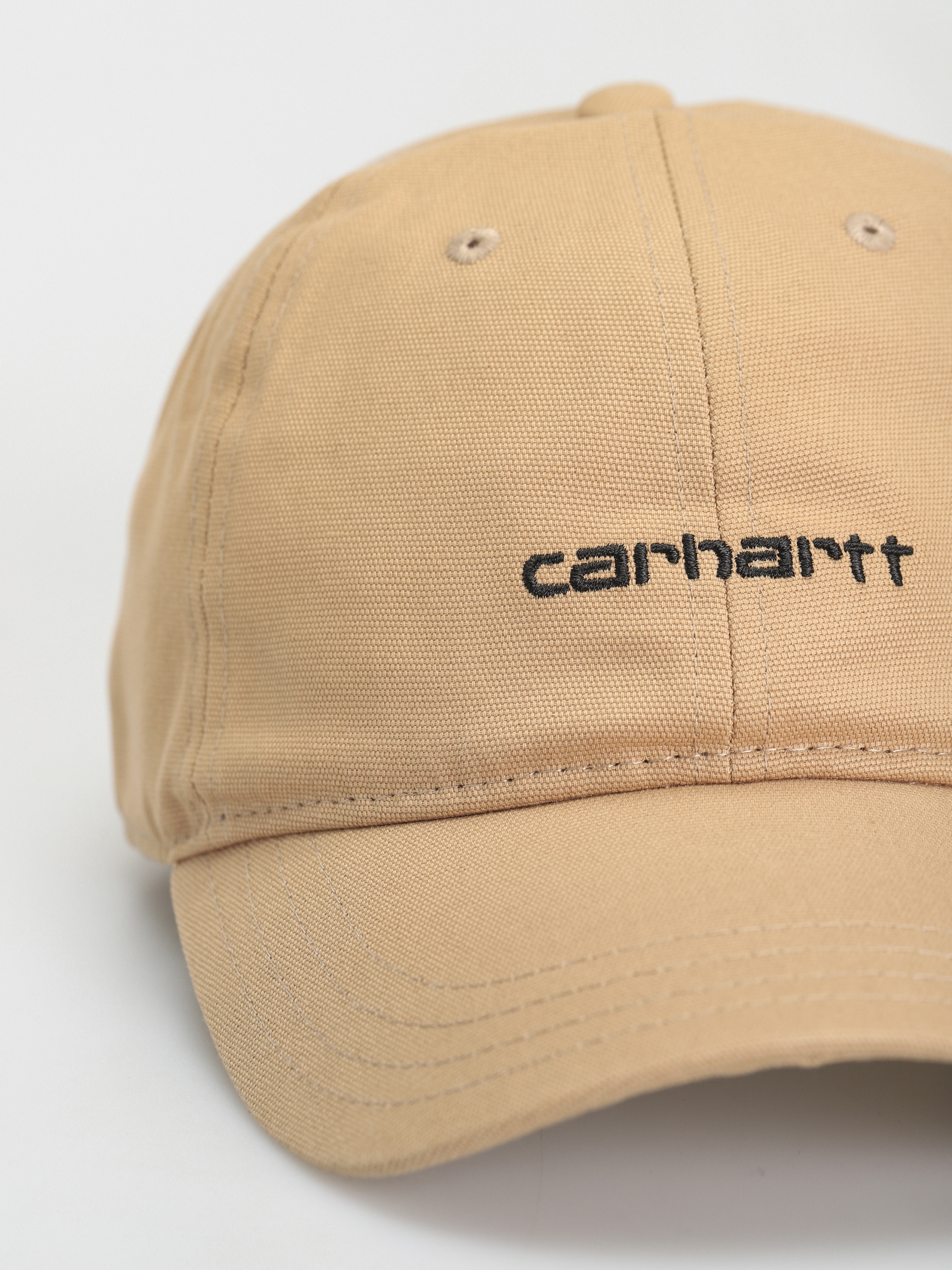 Carhartt WIP Canvas Script Baseball sapka (dusty h brown/black)