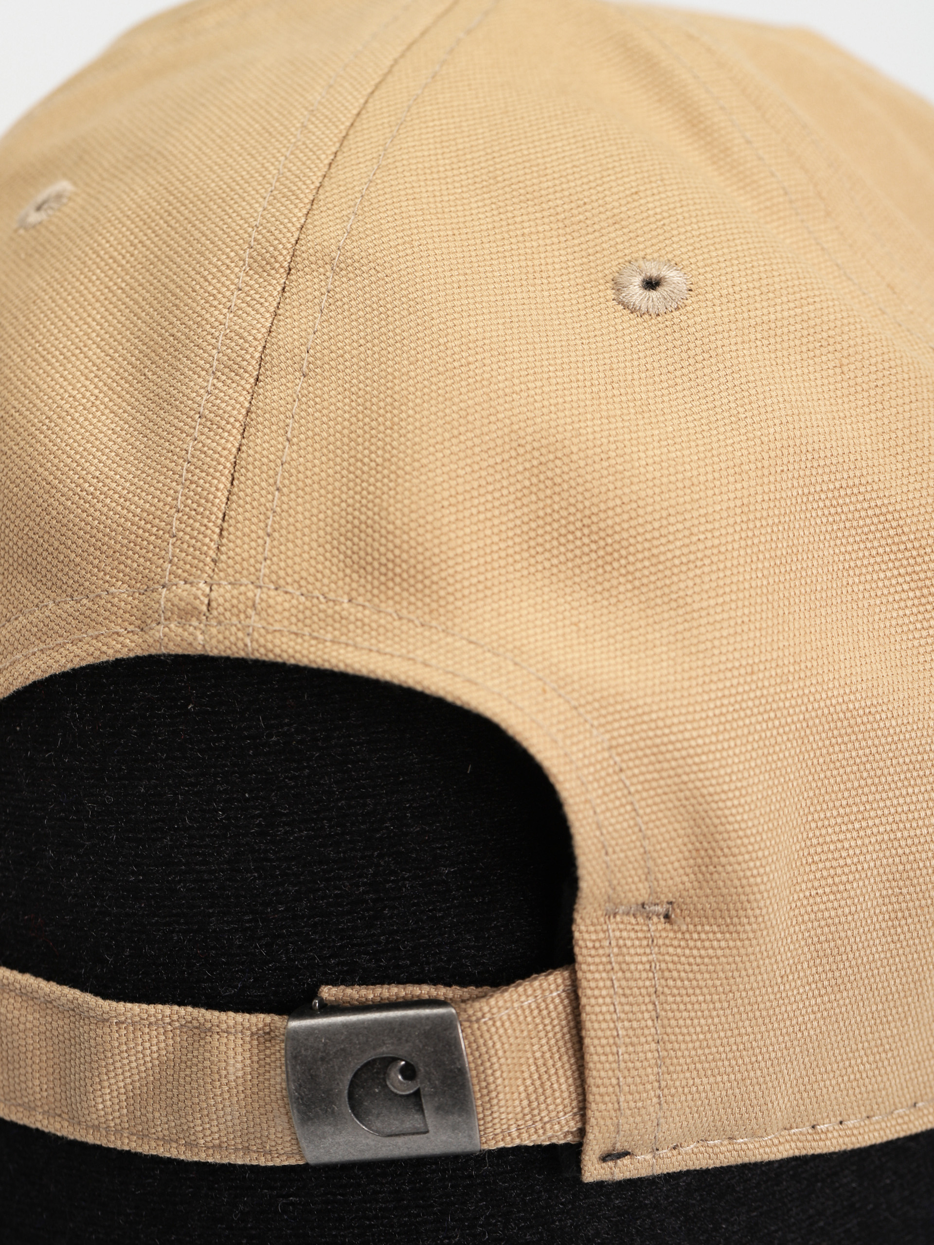Carhartt WIP Canvas Script Baseball sapka (dusty h brown/black)