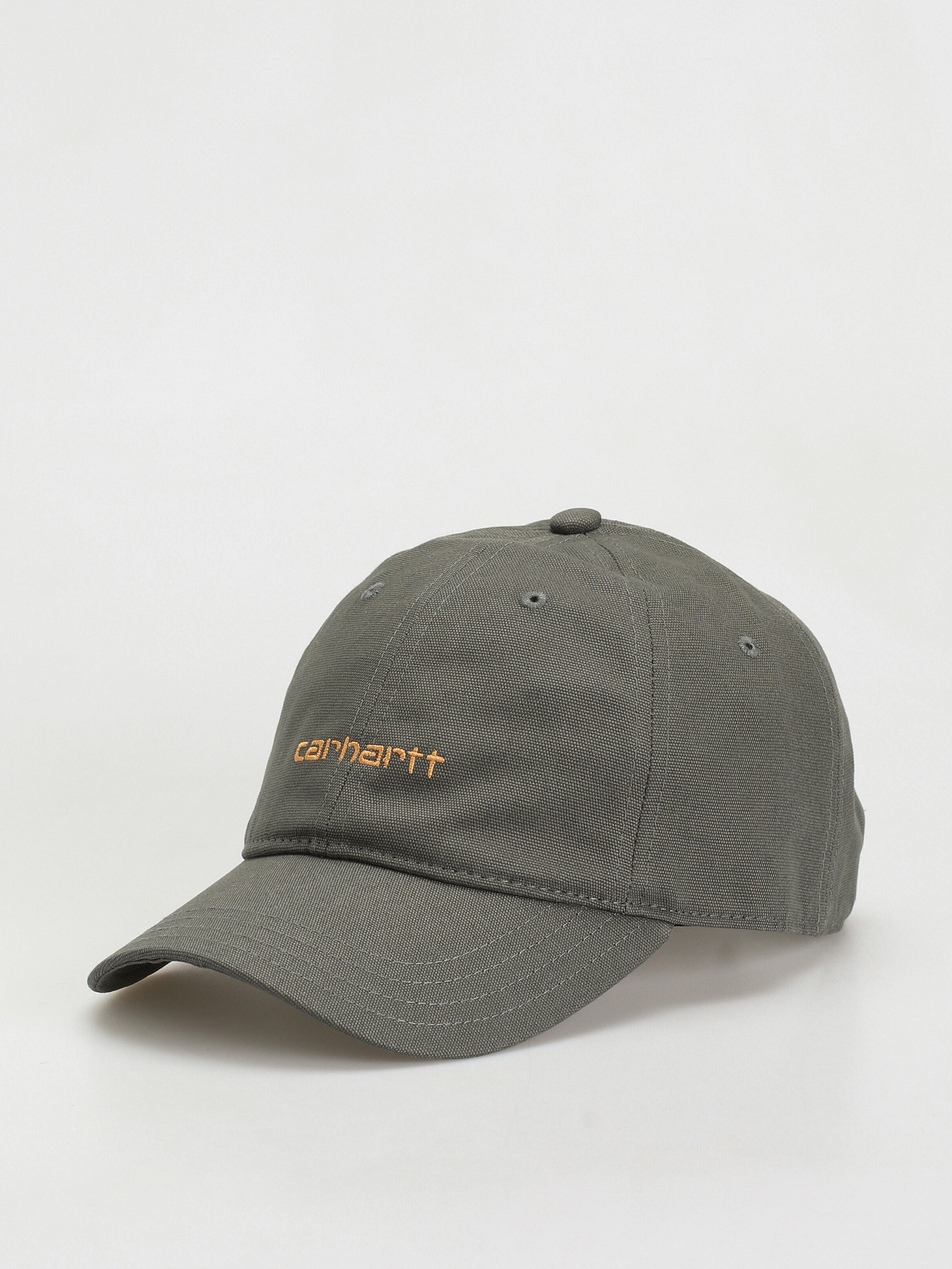 Carhartt WIP Canvas Script Baseball sapka (boxwood/ochre)