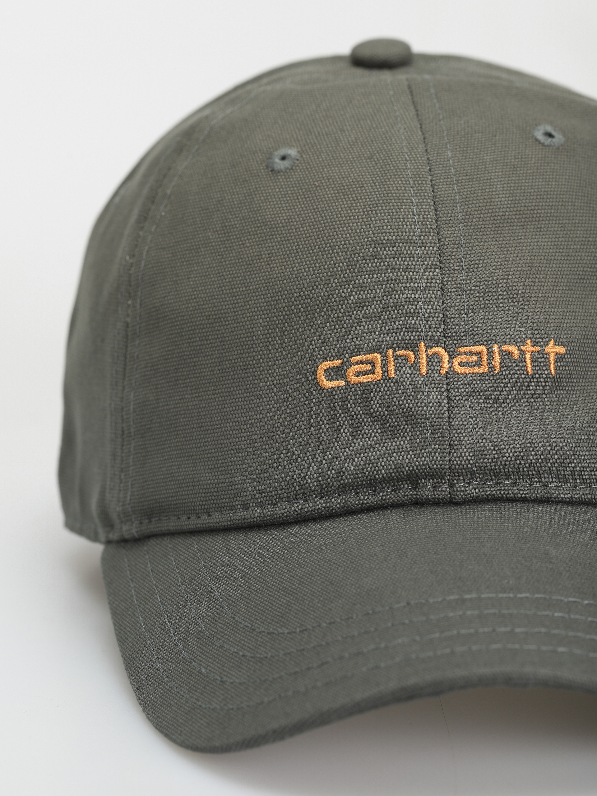 Carhartt WIP Canvas Script Baseball sapka (boxwood/ochre)