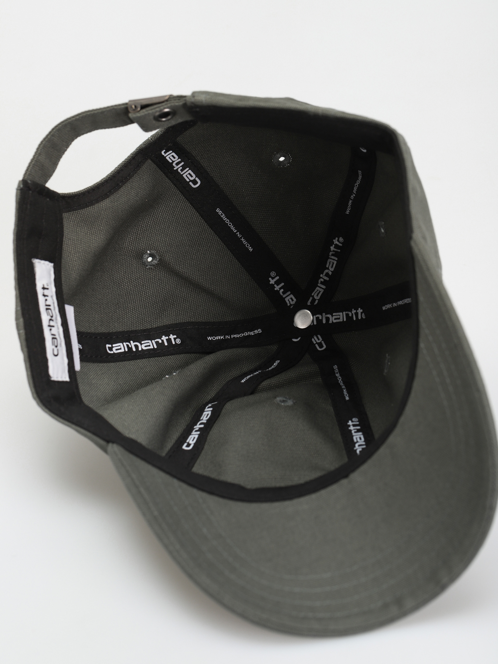 Carhartt WIP Canvas Script Baseball sapka (boxwood/ochre)