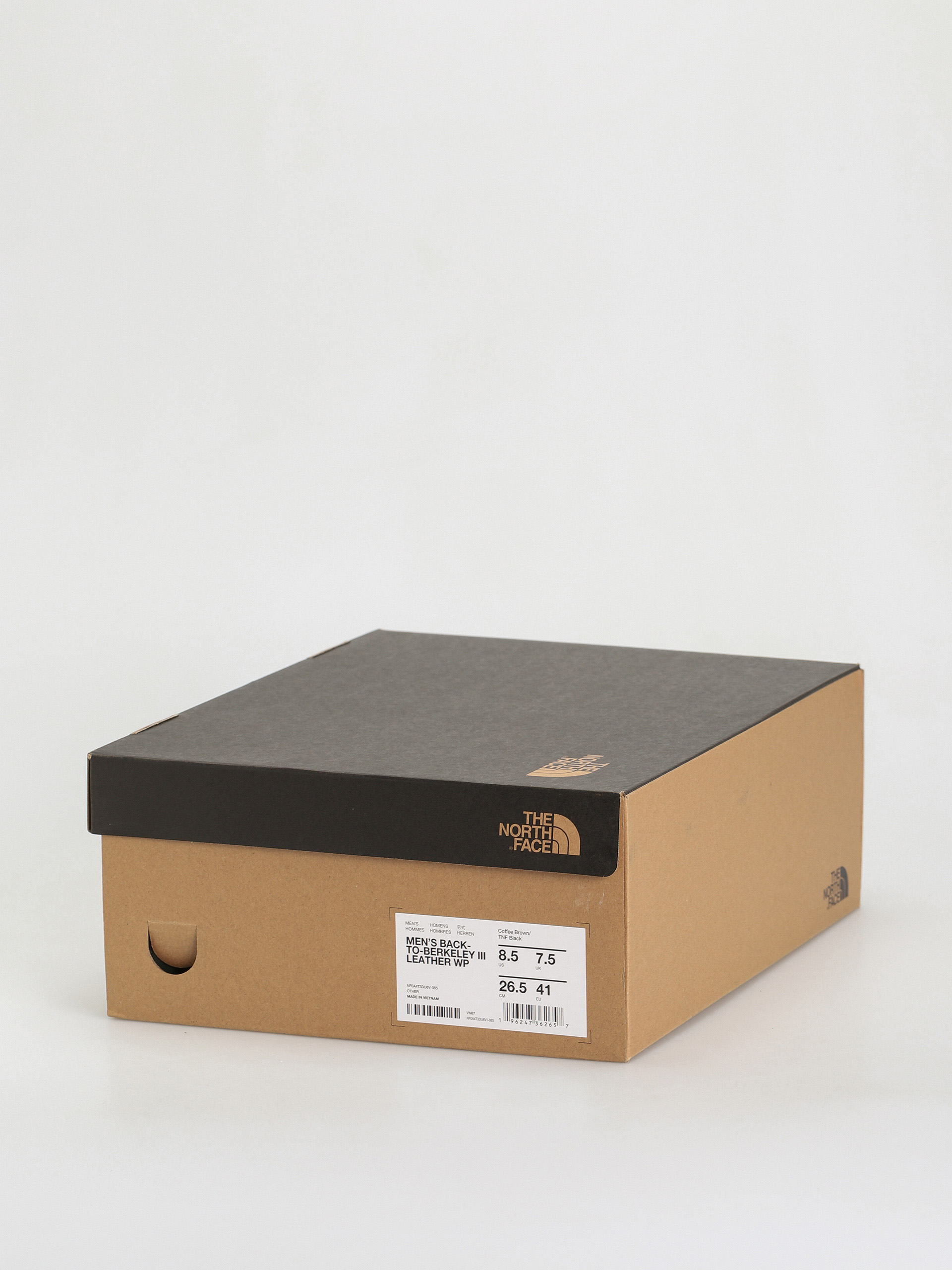 The North Face Back To Berkeley III Wp Cipők (coffee brown/tnf black)