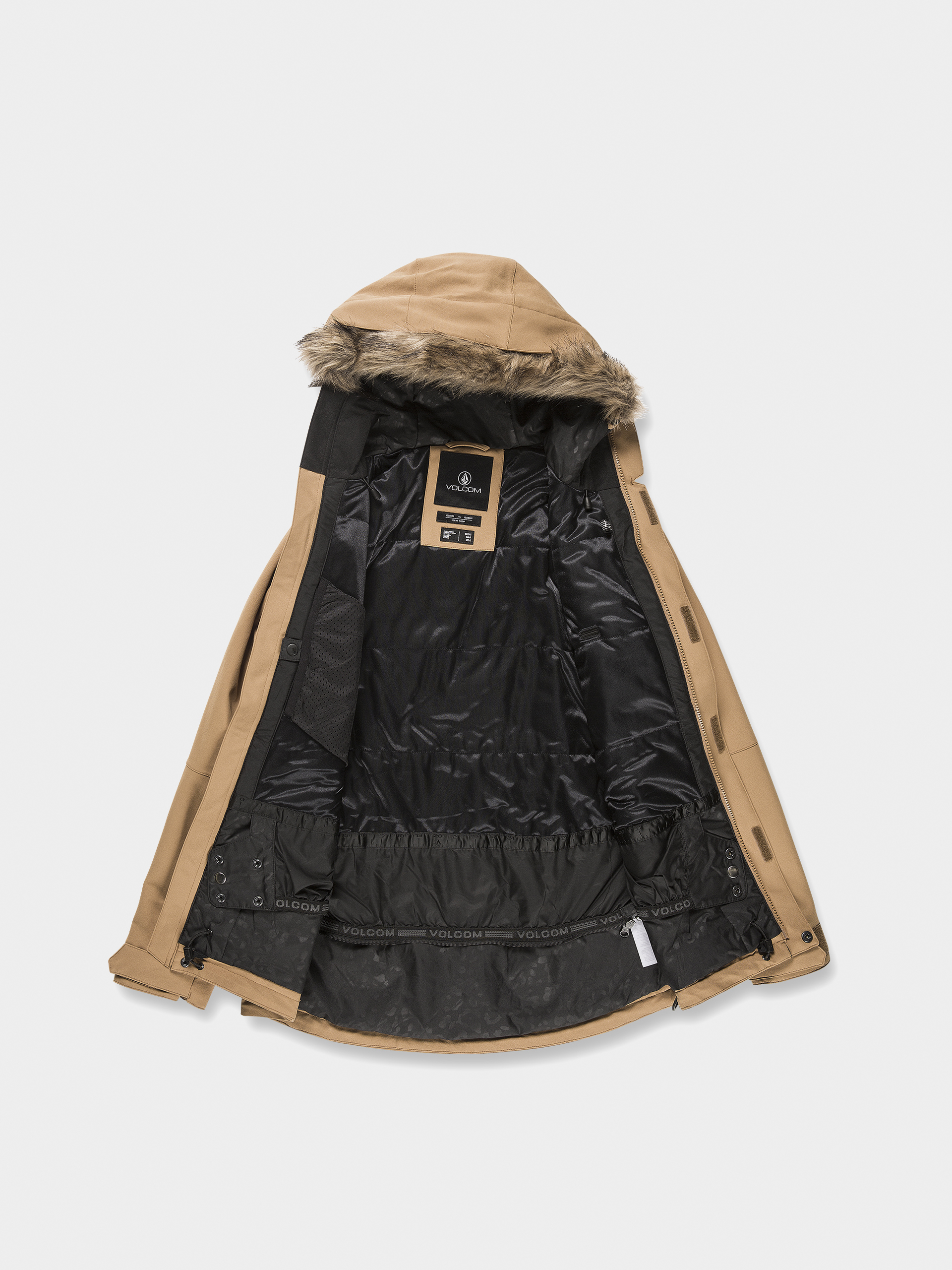 Női Volcom Shadow Ins Snowboard dzseki (caramel)