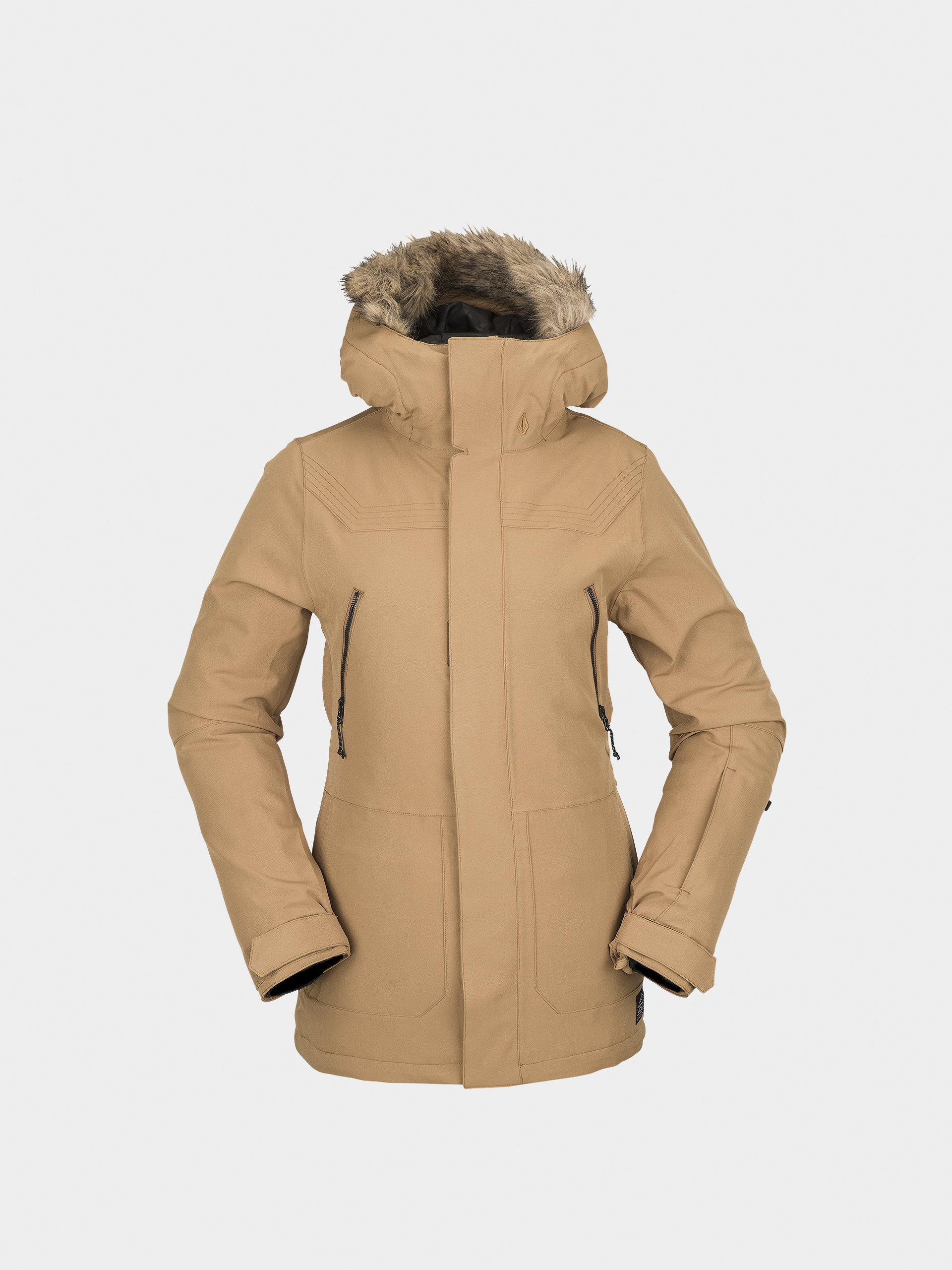 Női Volcom Shadow Ins Snowboard dzseki (caramel)