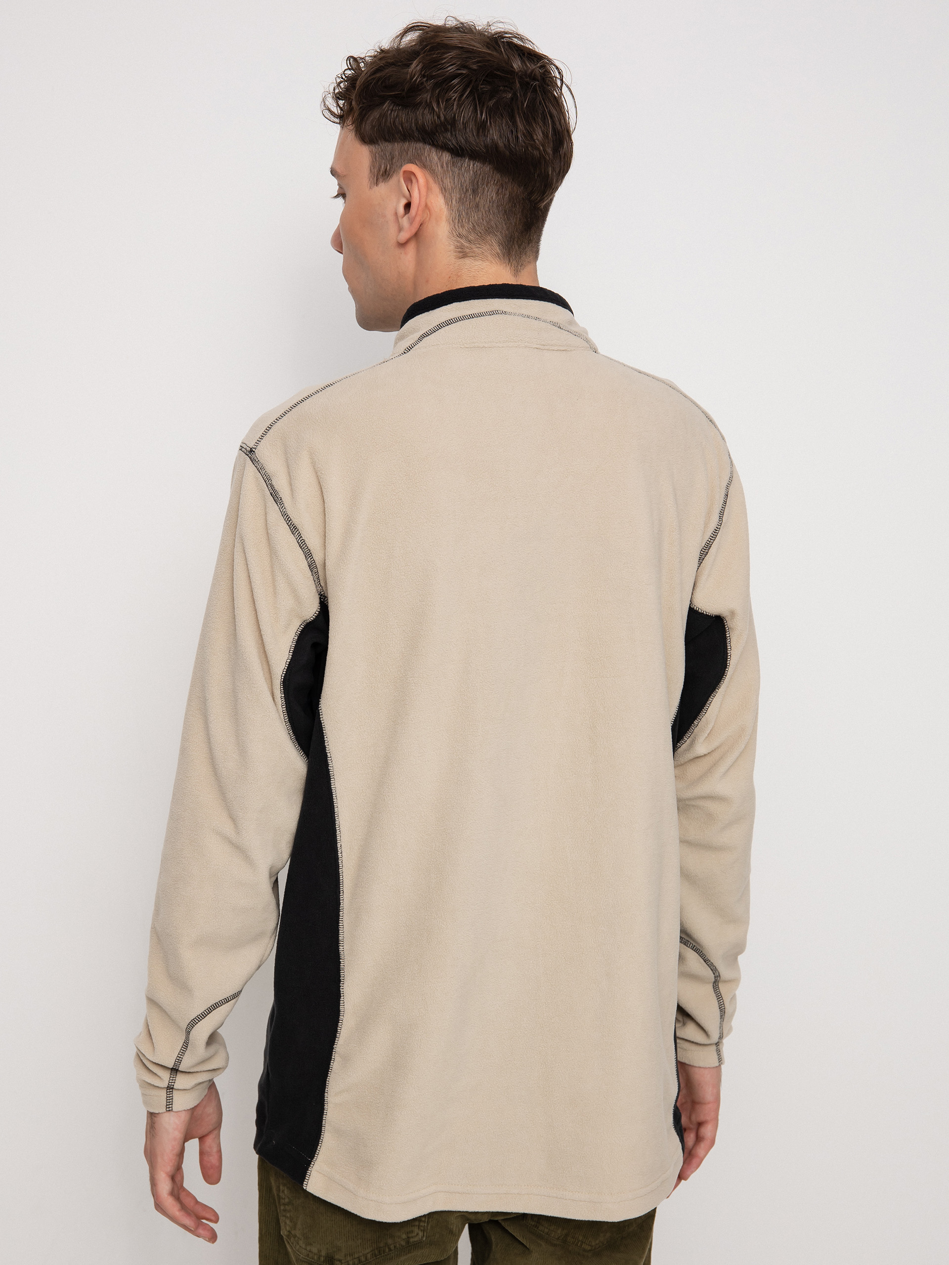 Férfi Columbia Klamath Range II Half Zip Polár pulóver (ancient fossil)