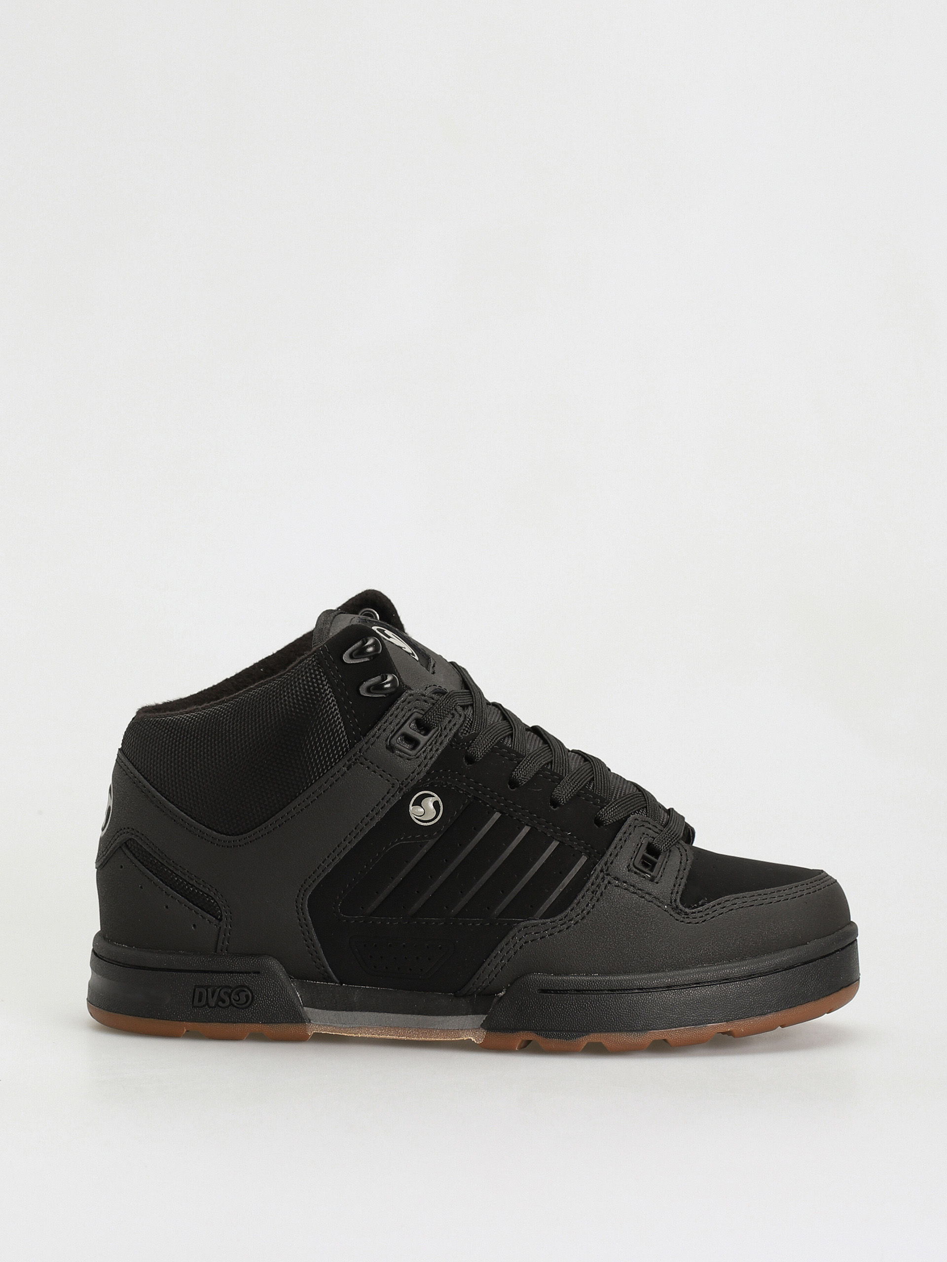 DVS Militia Boot Cipők (black black gum nubuck)