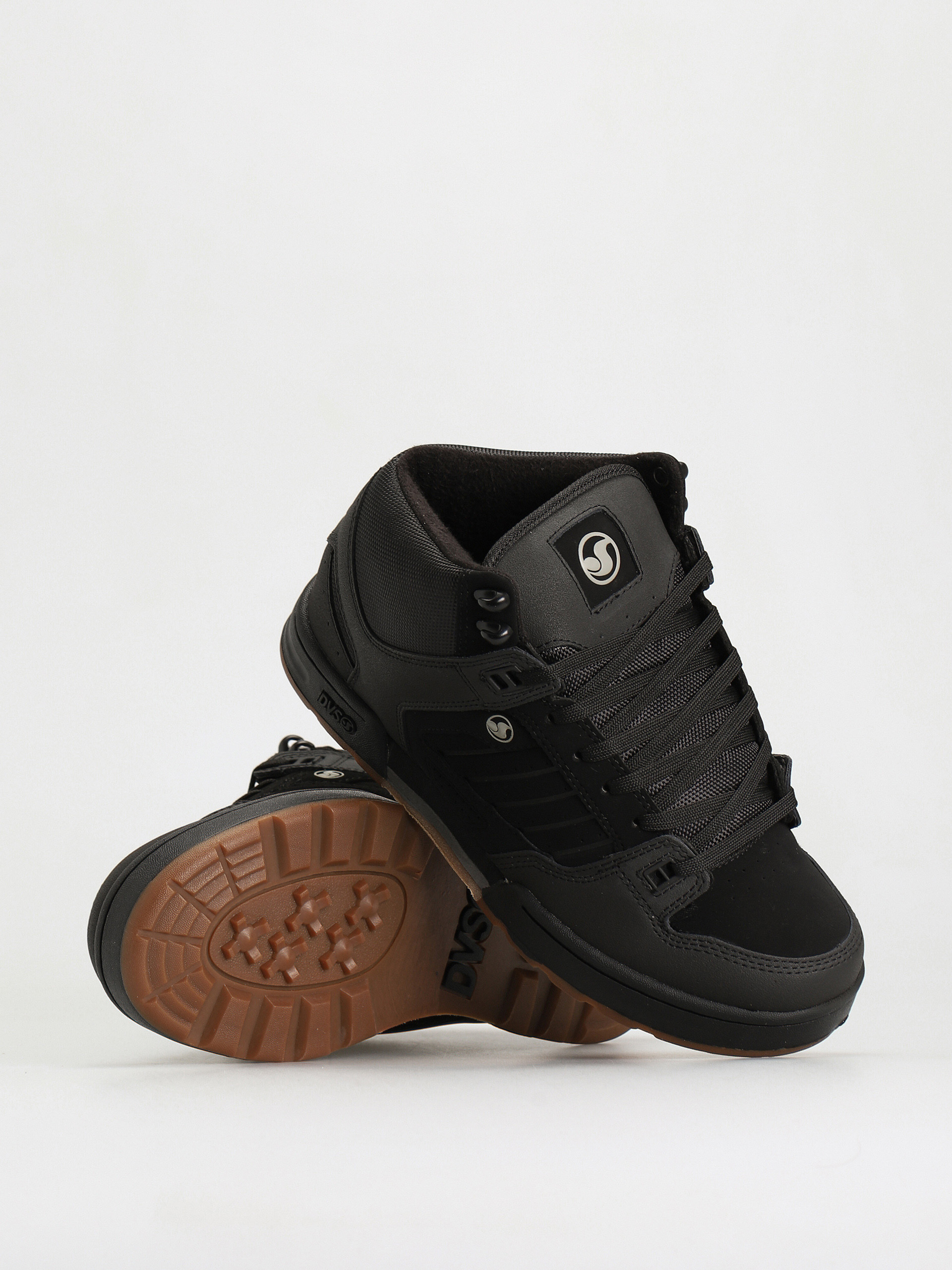 DVS Militia Boot Cipők (black black gum nubuck)