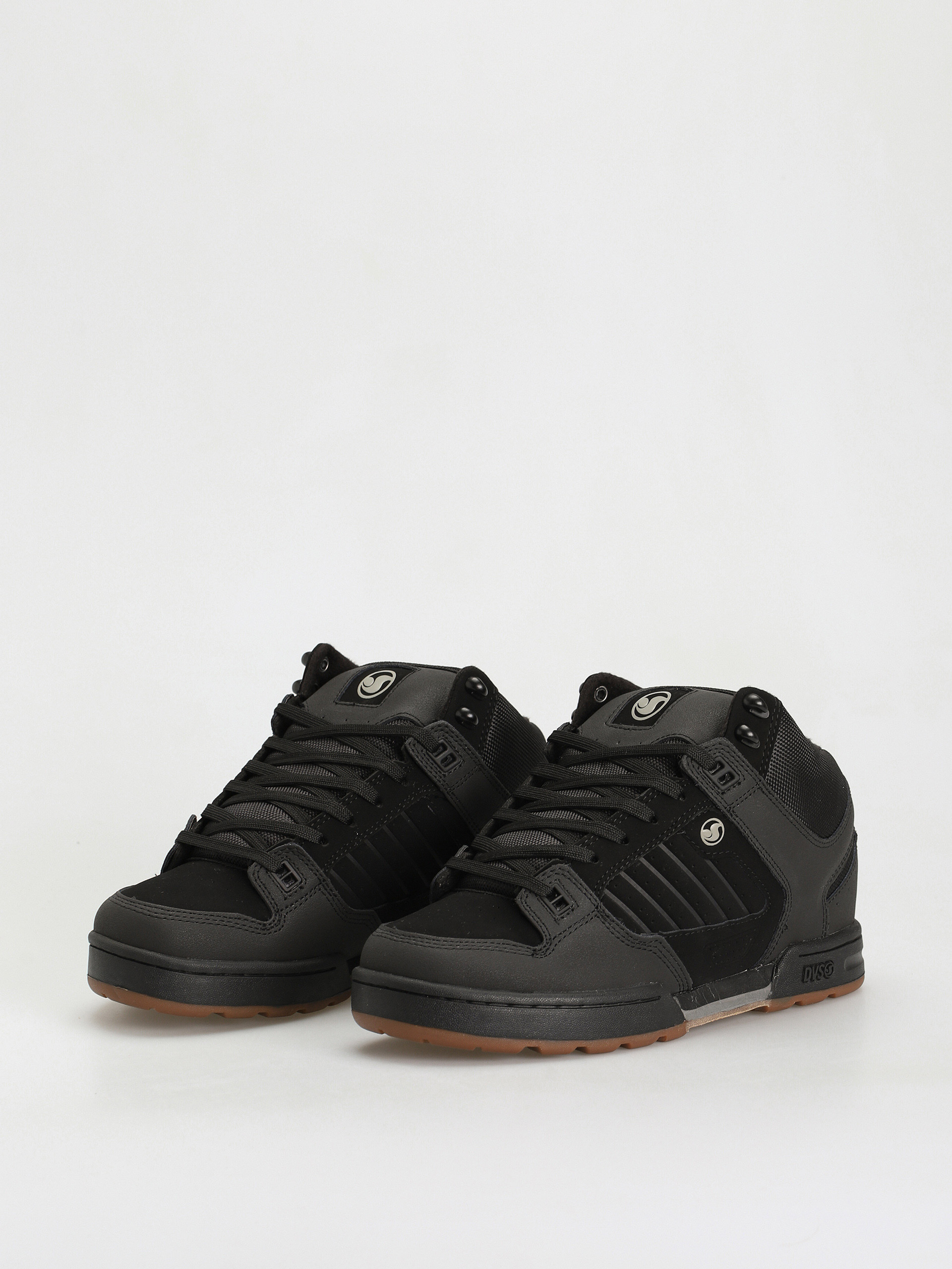 DVS Militia Boot Cipők (black black gum nubuck)