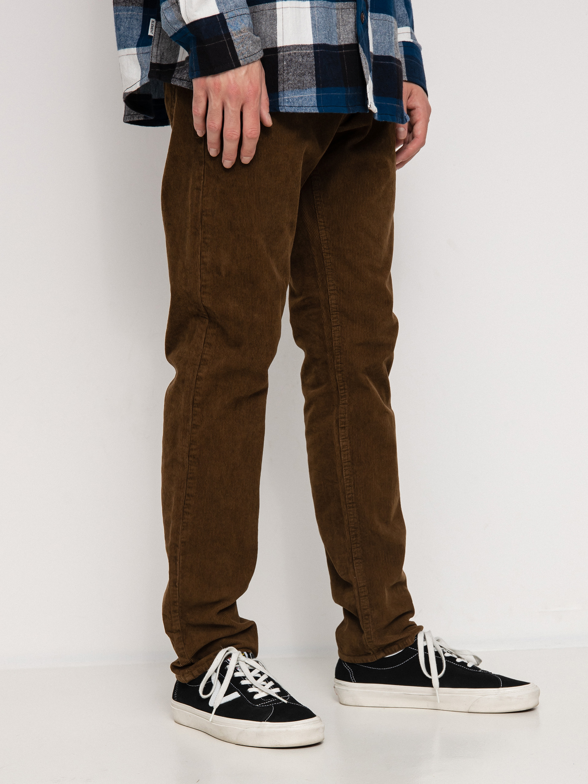 RVCA Daggers Pigment Cord Kisnadrág (bombay brown)