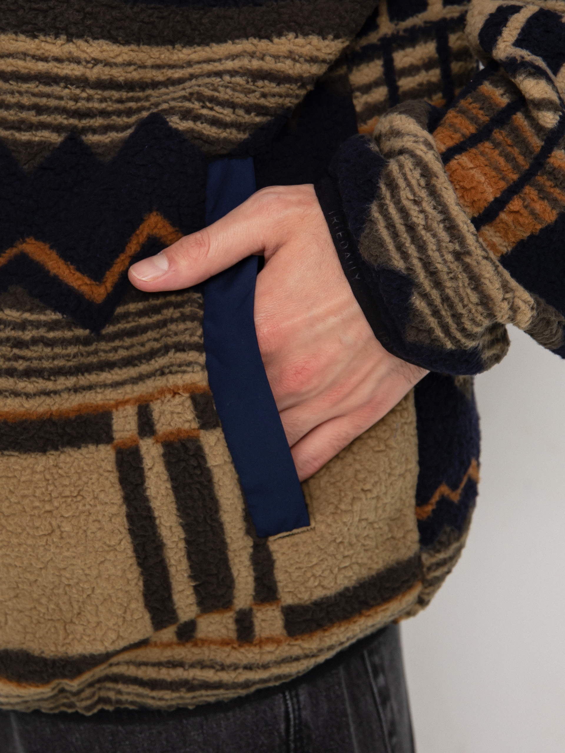 Férfi Iriedaily Insaneia Dzseki (khaki)