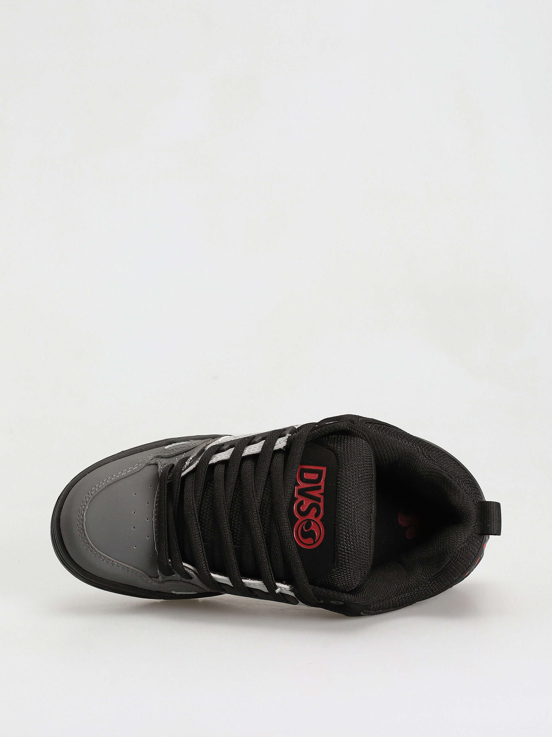DVS Comanche Cipők (black gray red nubuck)