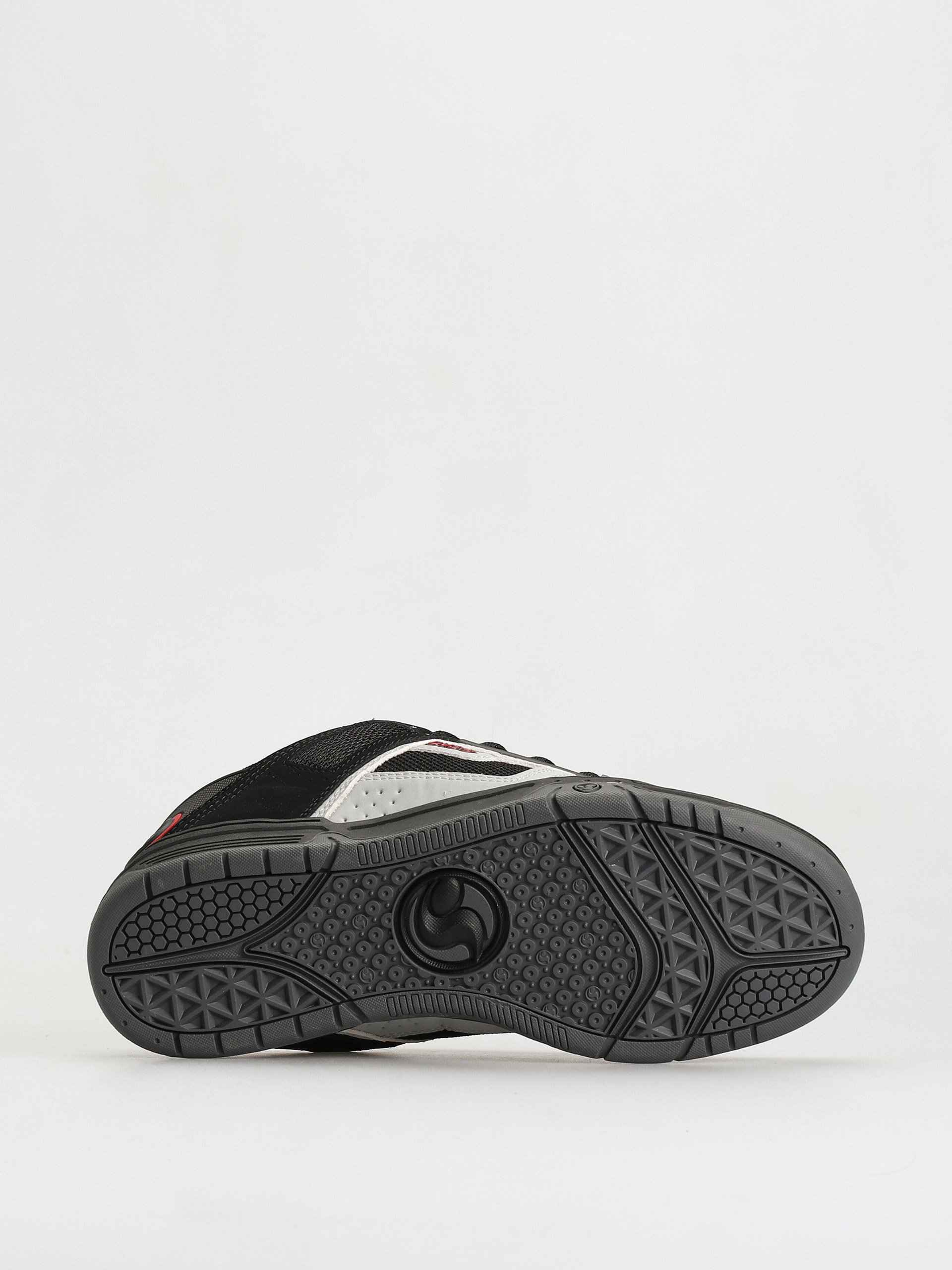 DVS Comanche Cipők (black gray red nubuck)