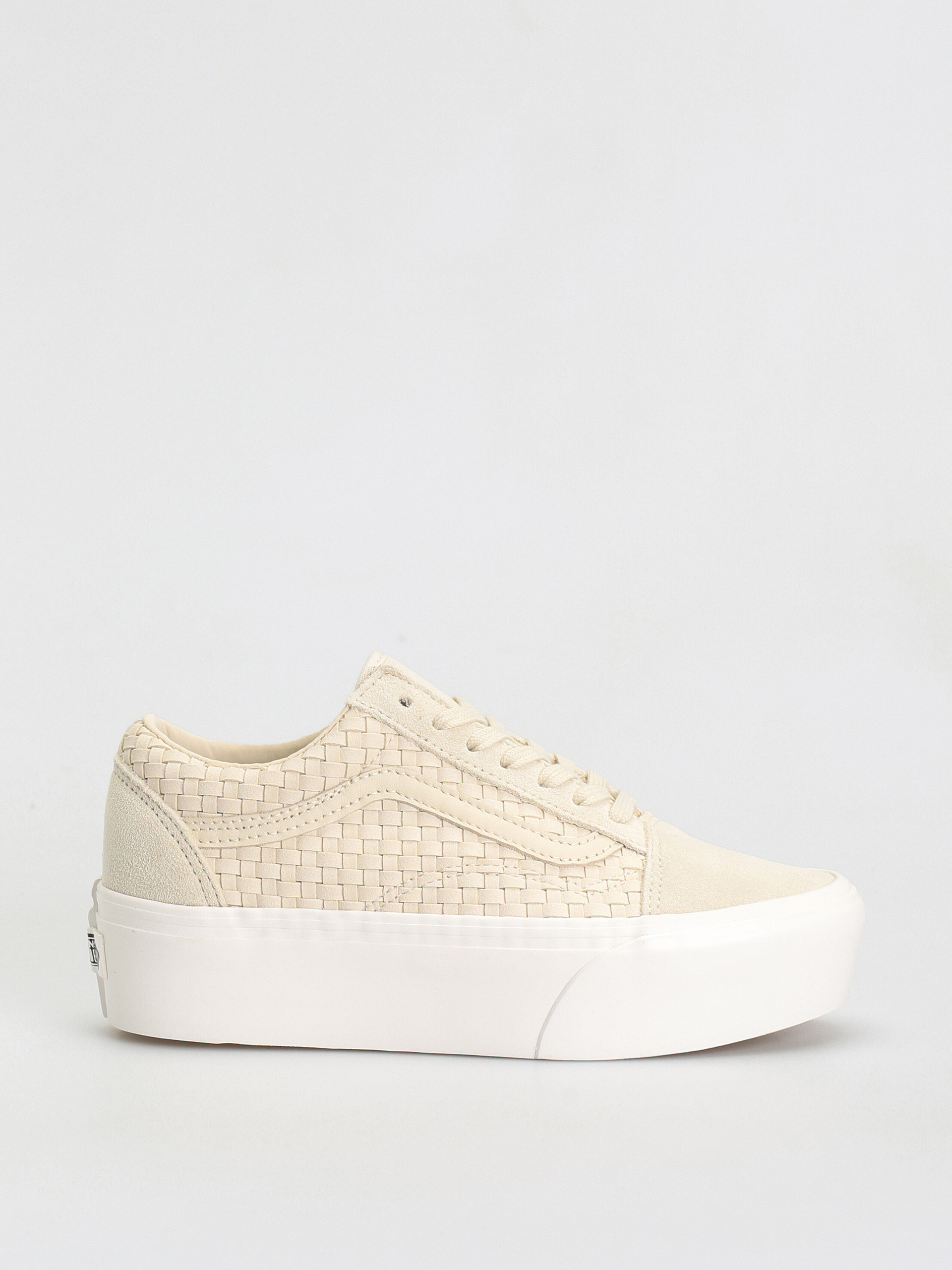 Vans Old Skool Stackform Cipők (micro weave ivory)