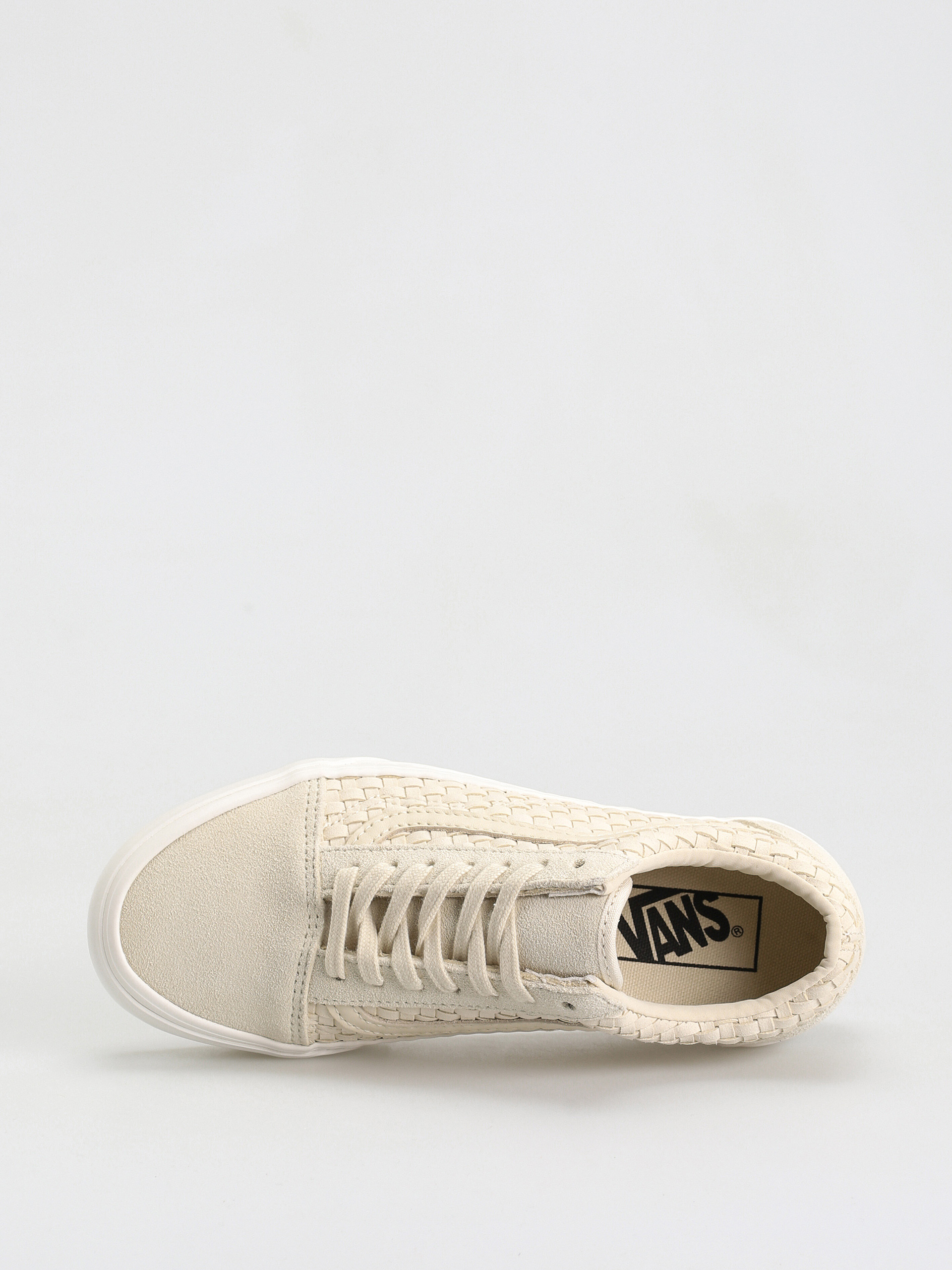 Vans Old Skool Stackform Cipők (micro weave ivory)