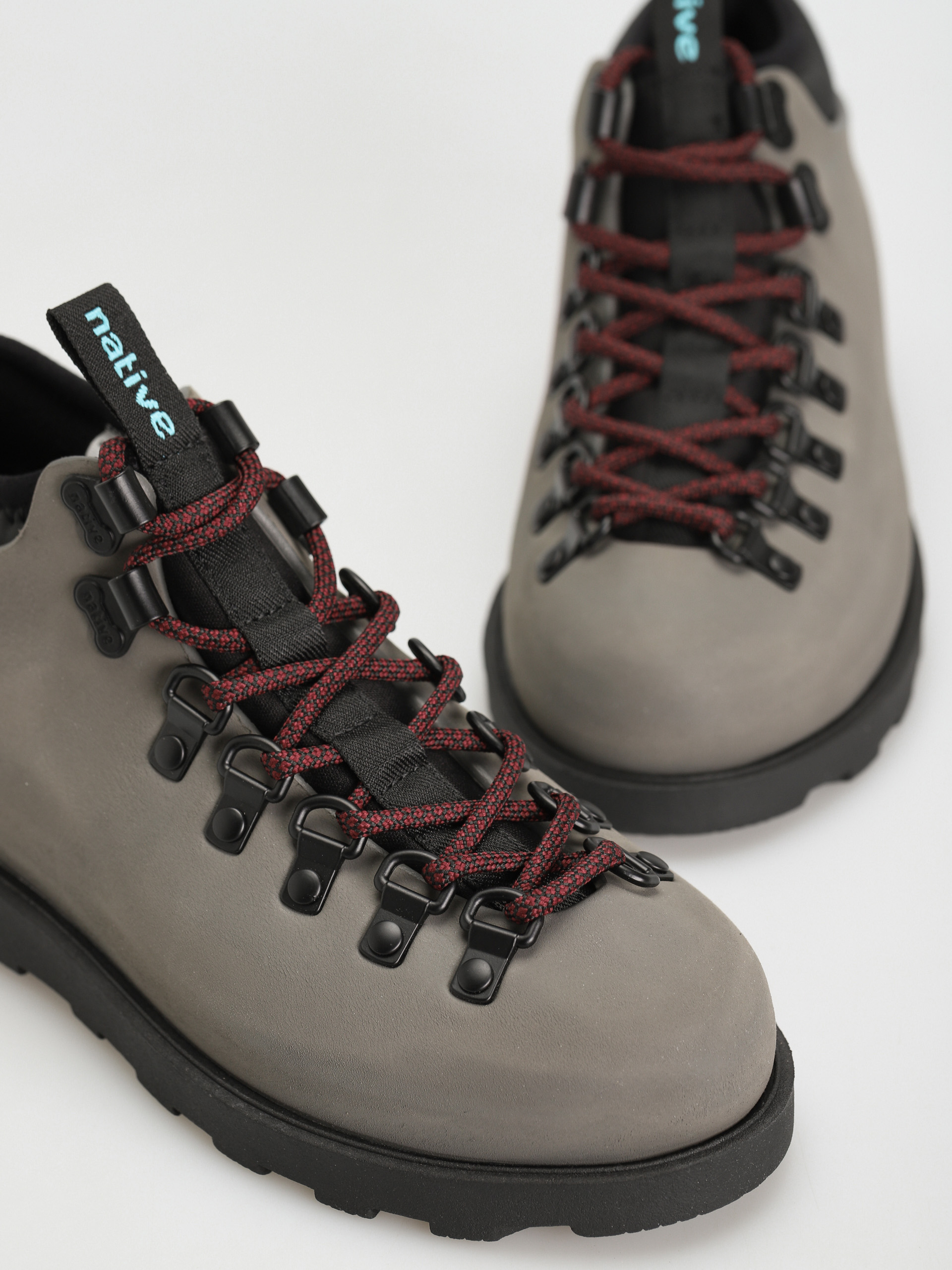 Native Fitzsimmons Citylite Téli cipők (full metal grey/jiffy black/tart red laces)