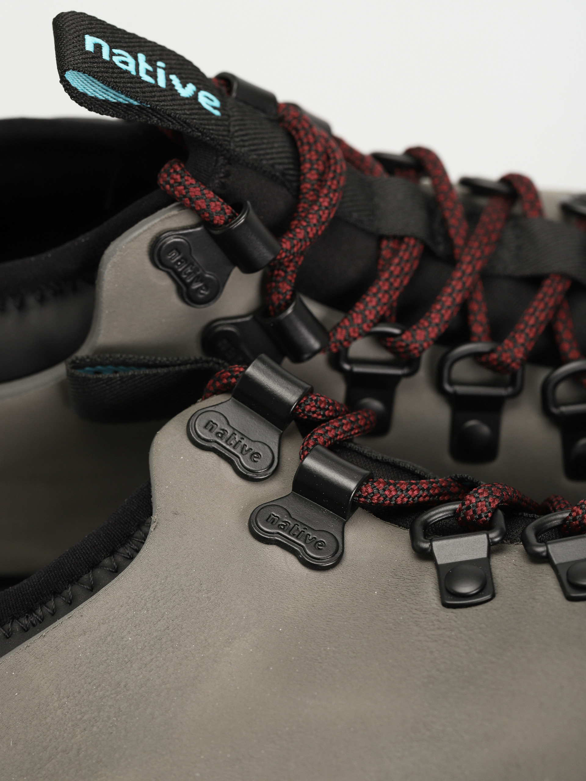 Native Fitzsimmons Citylite Téli cipők (full metal grey/jiffy black/tart red laces)