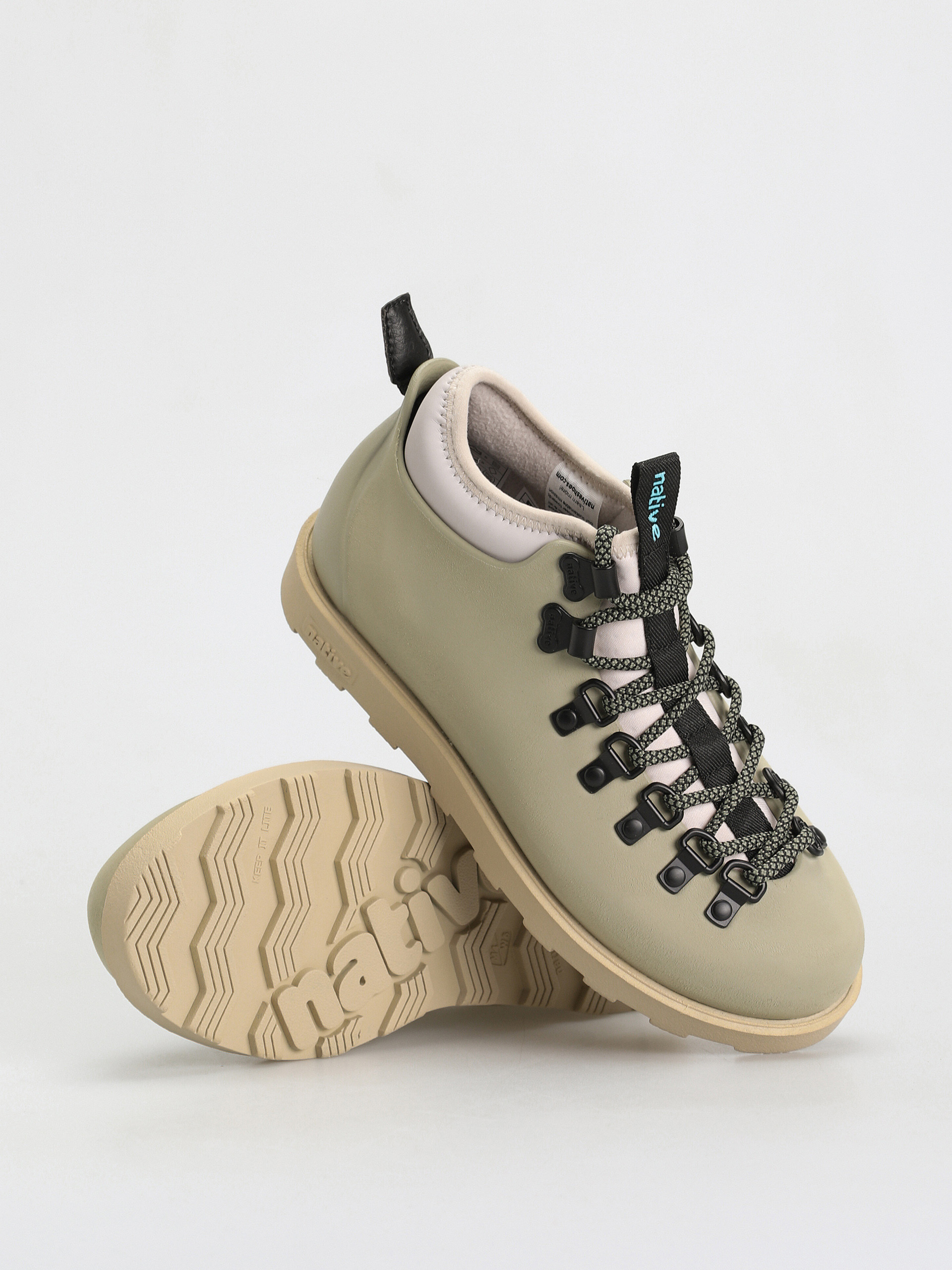 Native Fitzsimmons Citylite Téli cipők (elm green/soy beige/tundra grey/loch green laces)