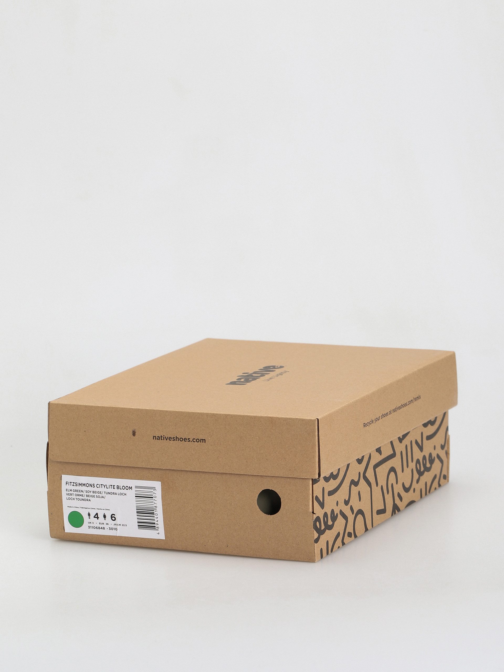 Native Fitzsimmons Citylite Téli cipők (elm green/soy beige/tundra grey/loch green laces)