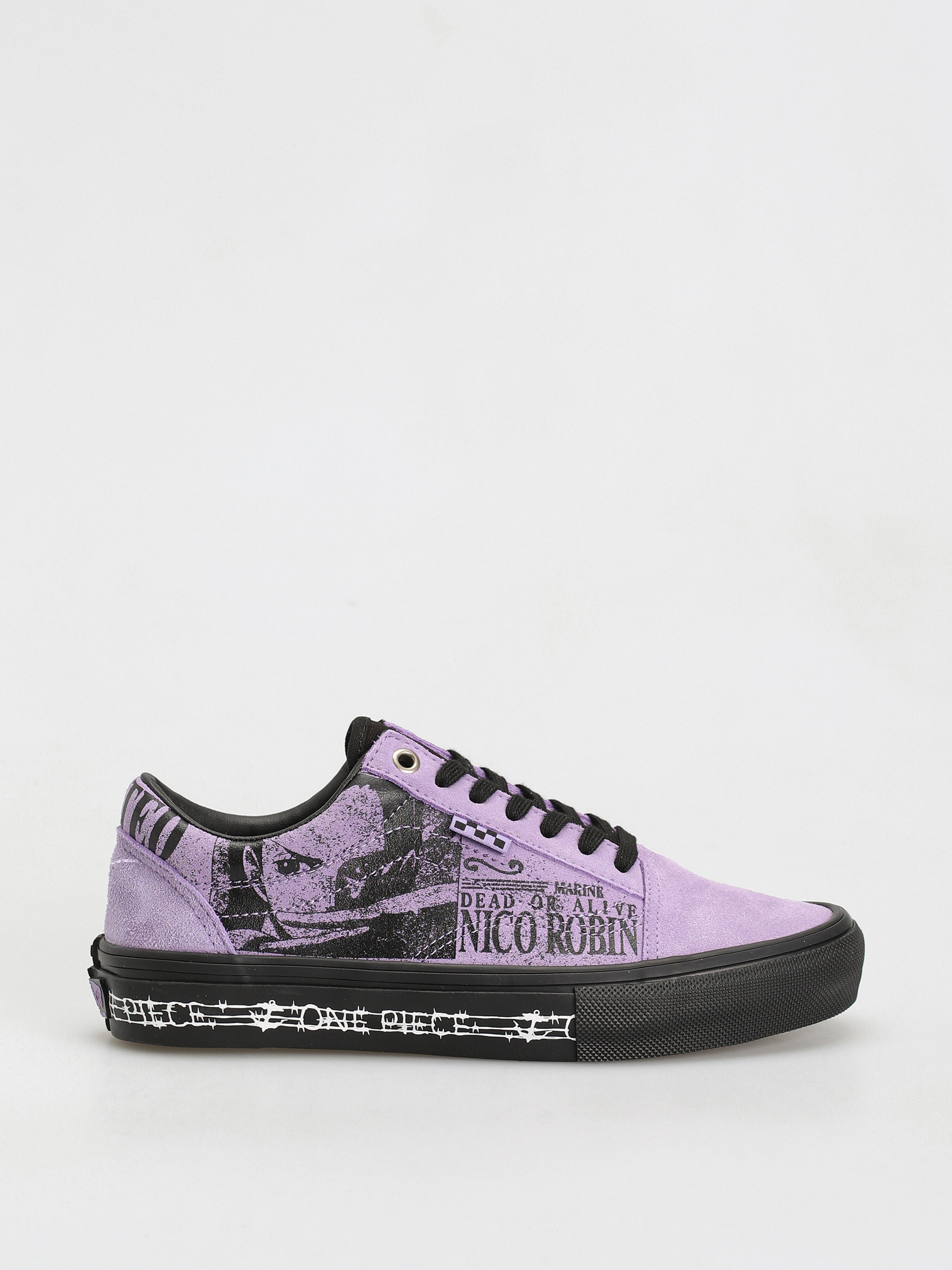 Vans X One Piece Skate Old Skool Cipők (wanted nico robin purple)