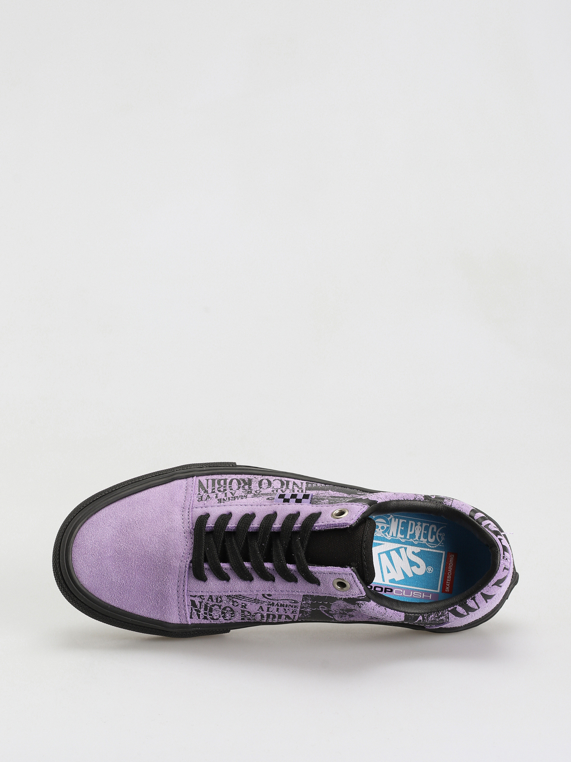 Vans X One Piece Skate Old Skool Cipők (wanted nico robin purple)