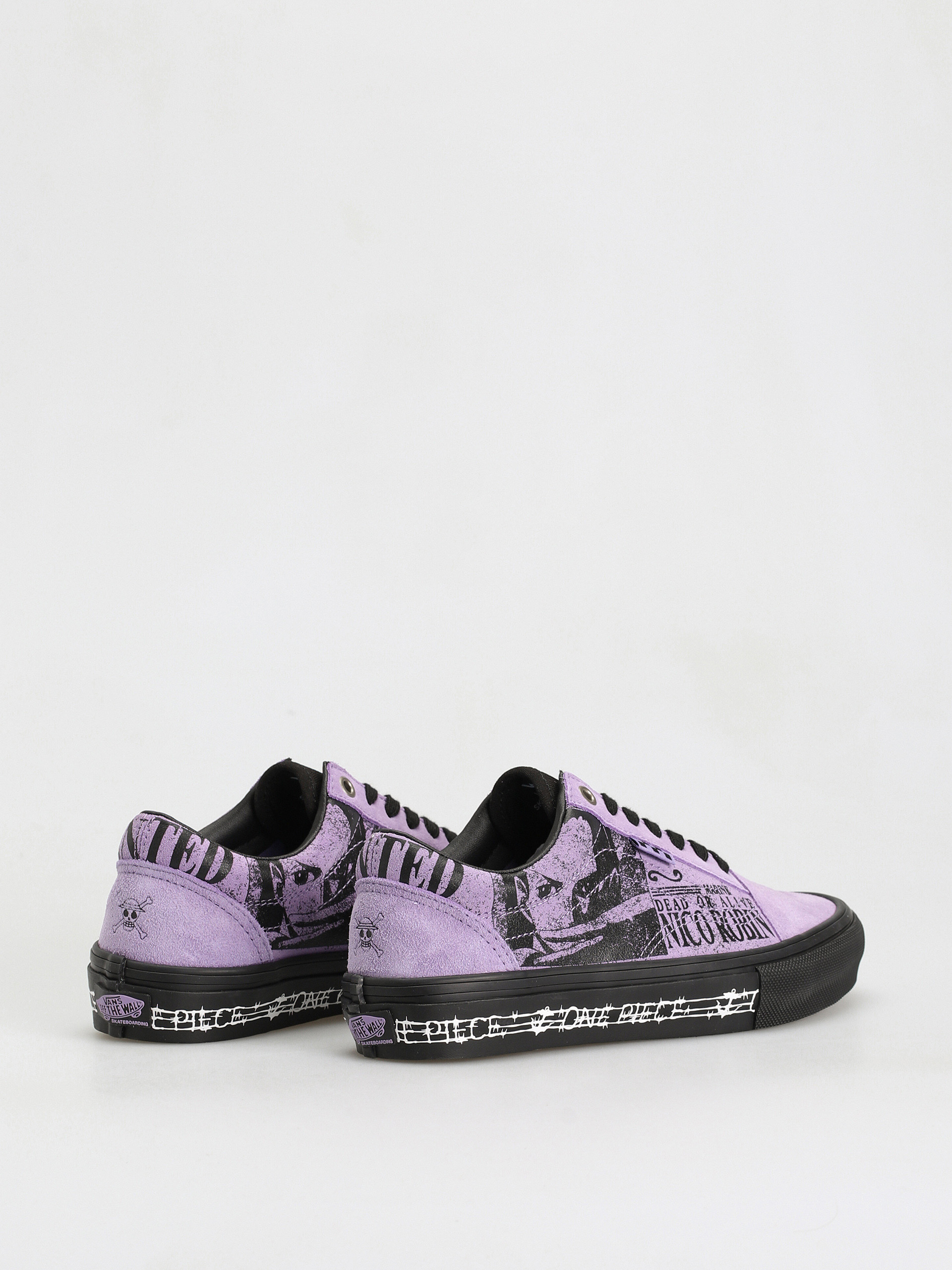 Vans X One Piece Skate Old Skool Cipők (wanted nico robin purple)