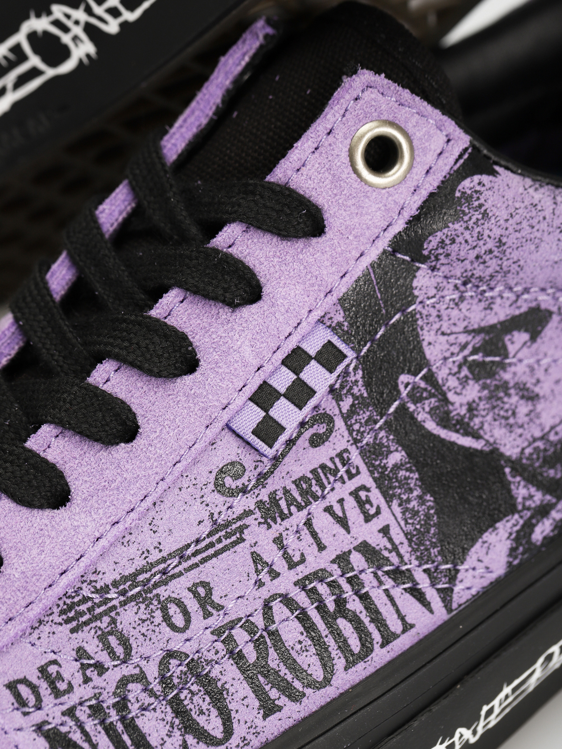 Vans X One Piece Skate Old Skool Cipők (wanted nico robin purple)