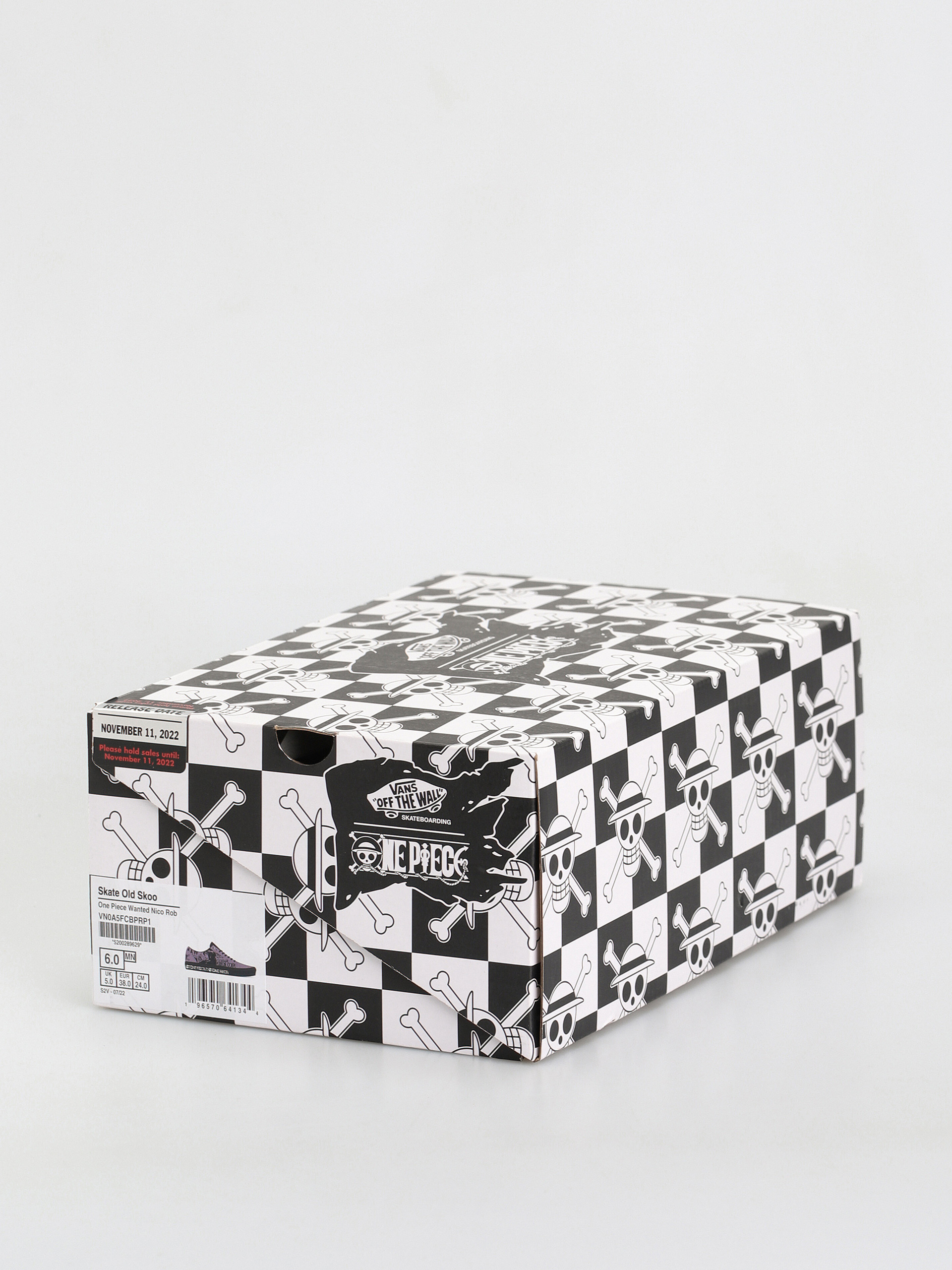 Vans X One Piece Skate Old Skool Cipők (wanted nico robin purple)