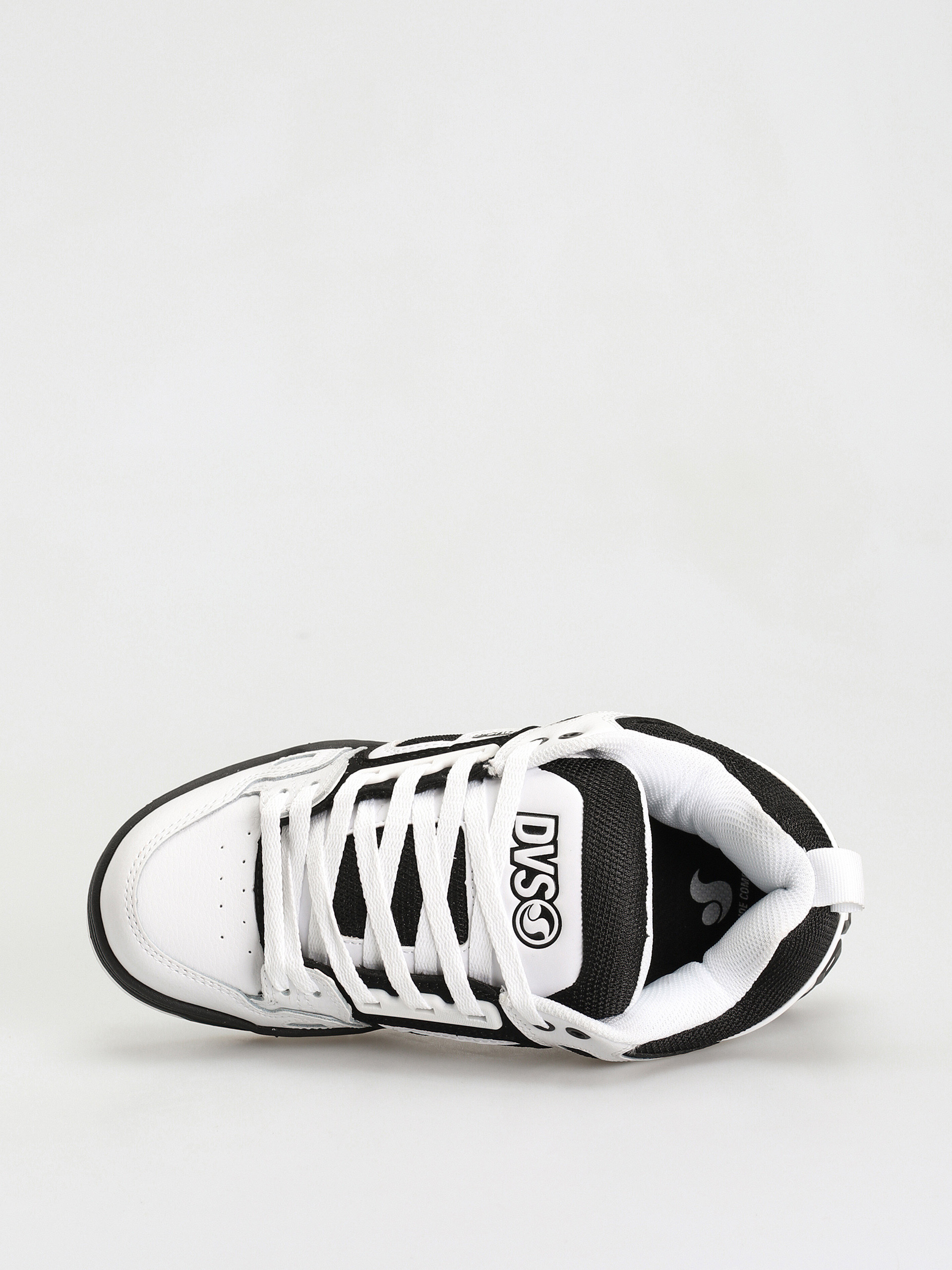 DVS Comanche Cipők (white black white leather)