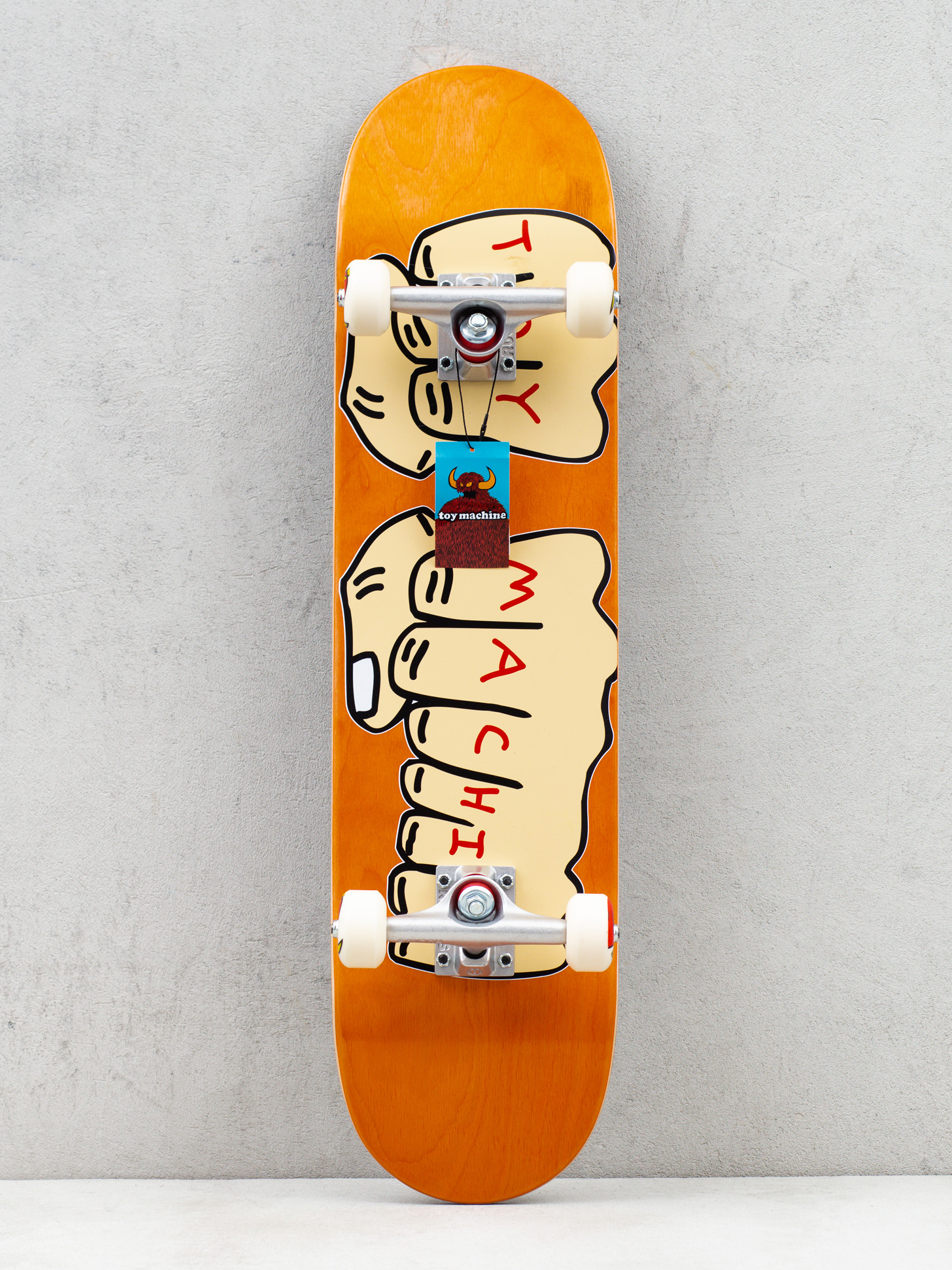 Toy Machine Fists Woodgrain Komplett gördeszka (orange)
