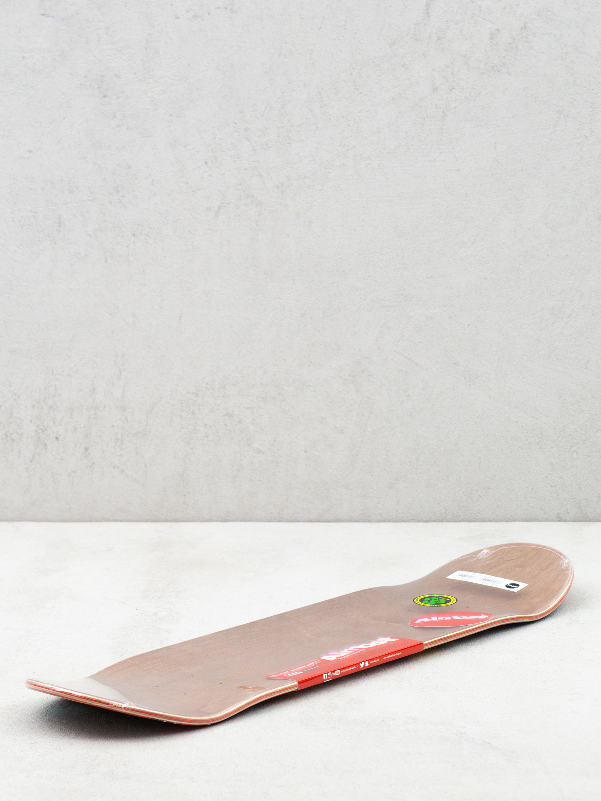 Almost Scum Punk Hyb Gördeszka lap (red)