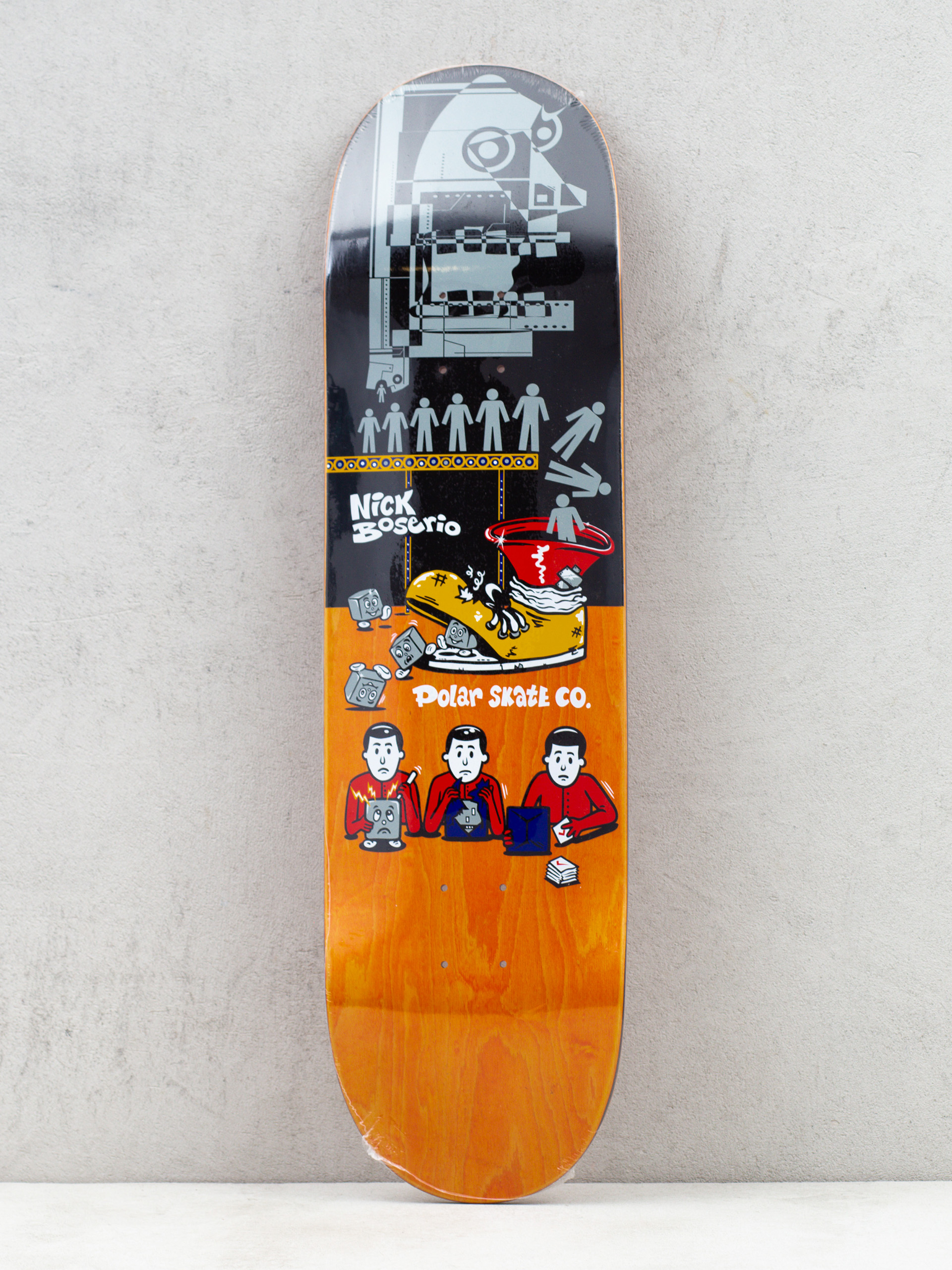 Polar Skate Nick Boserio The Machine Gördeszka lap (orange)