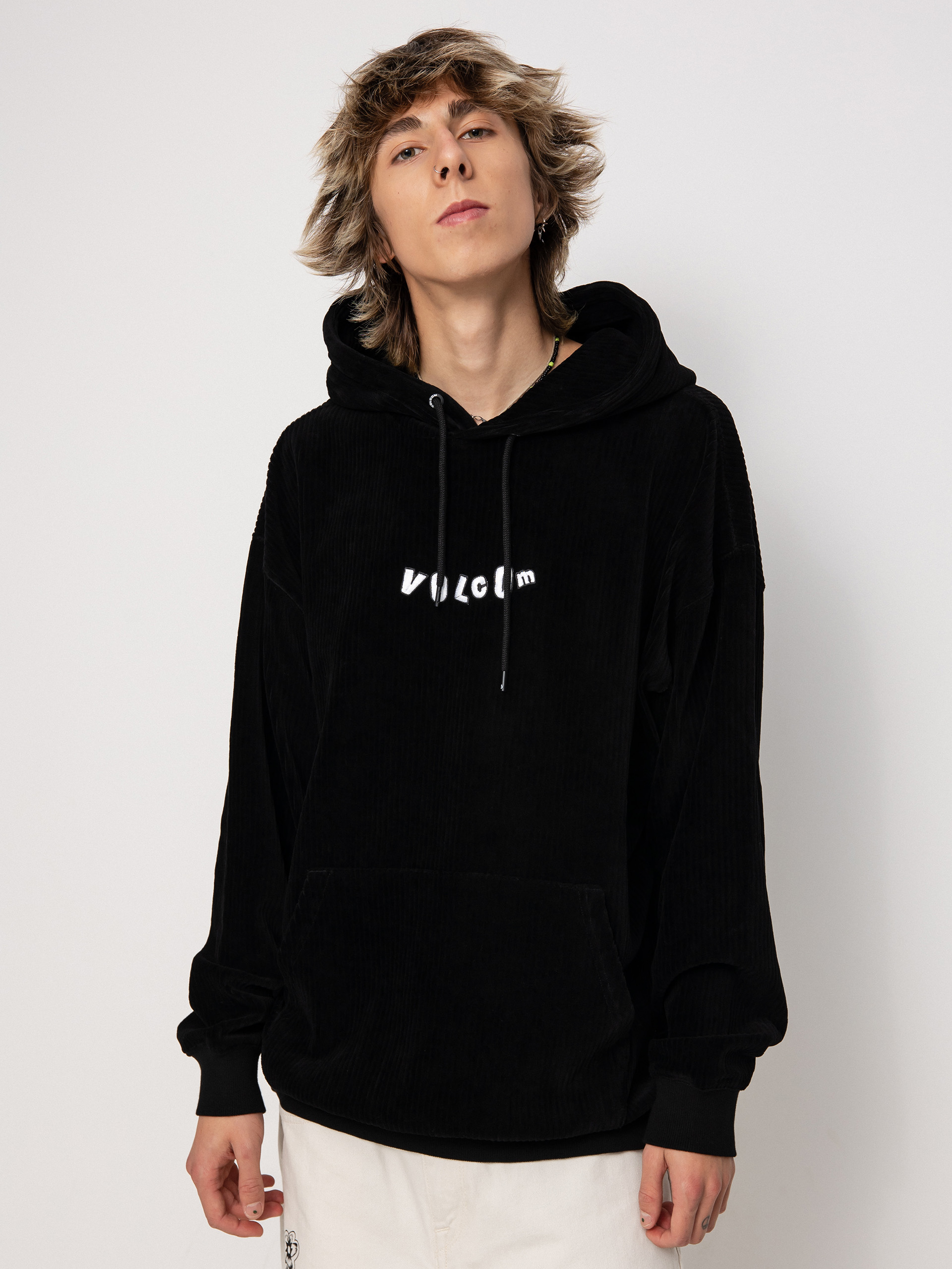 Volcom New Eden HD Kapucnis pulóver (black)