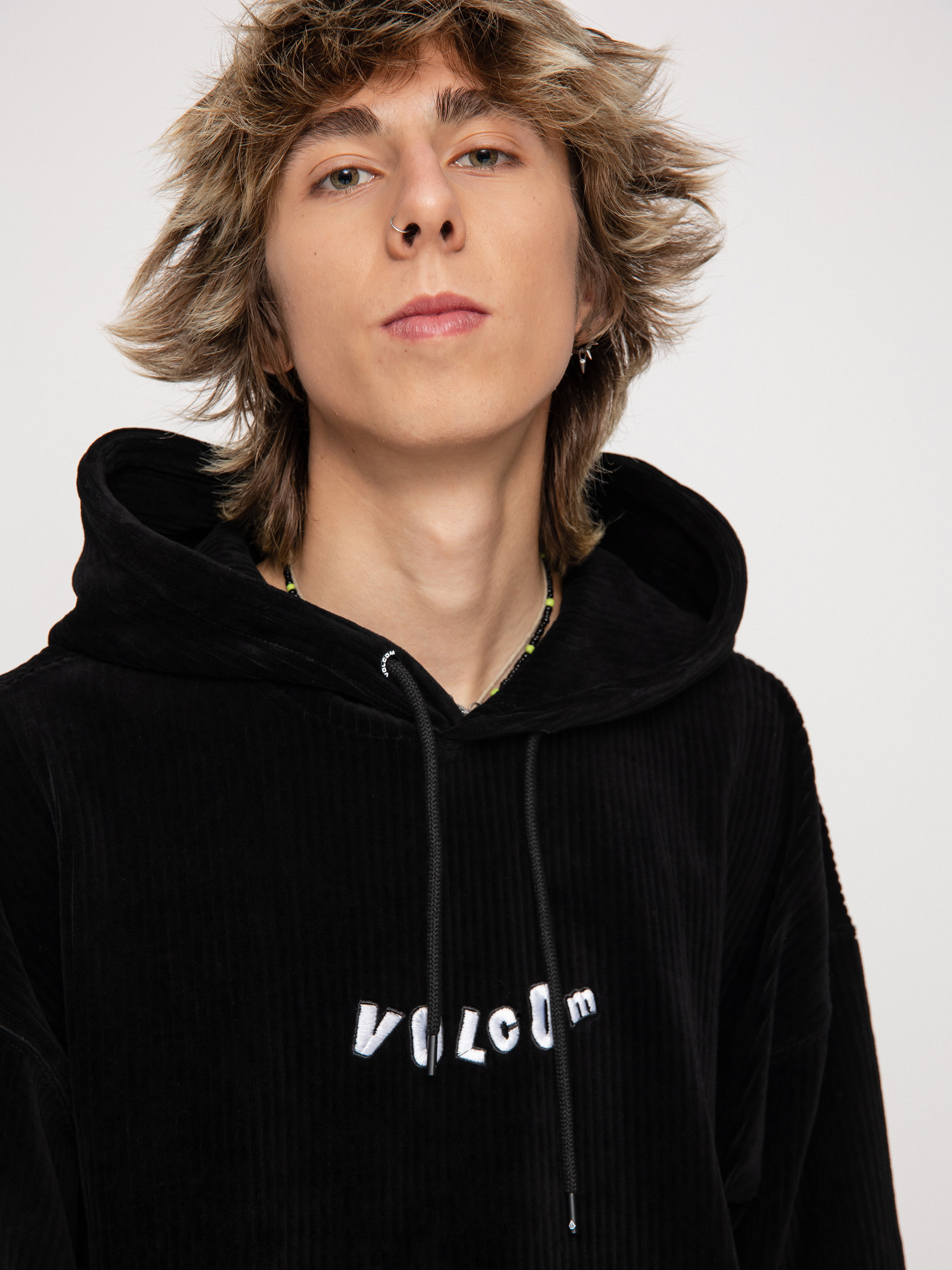 Volcom New Eden HD Kapucnis pulóver (black)