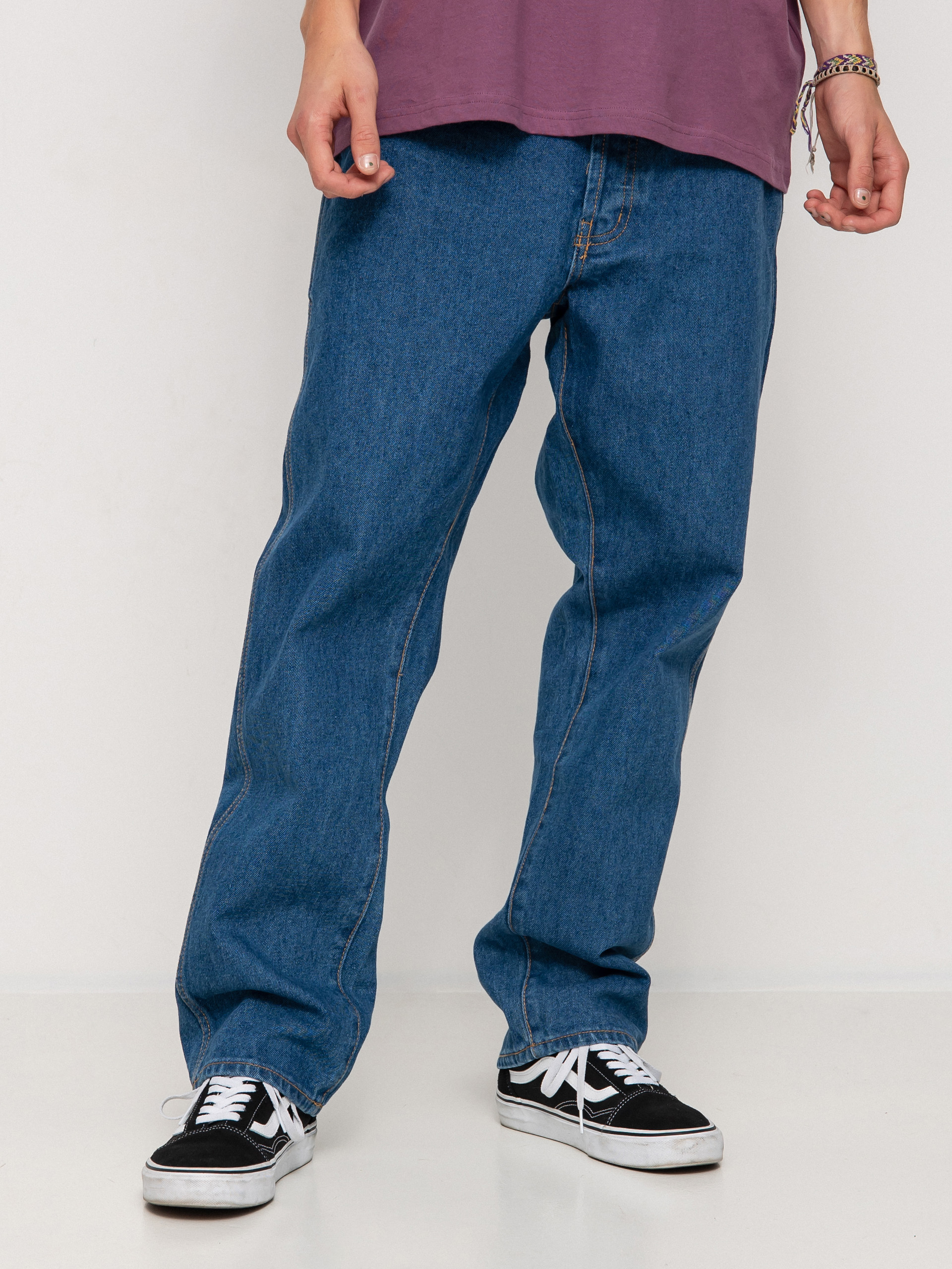 RVCA New Dawn Denim Kisnadrág (blue collar)