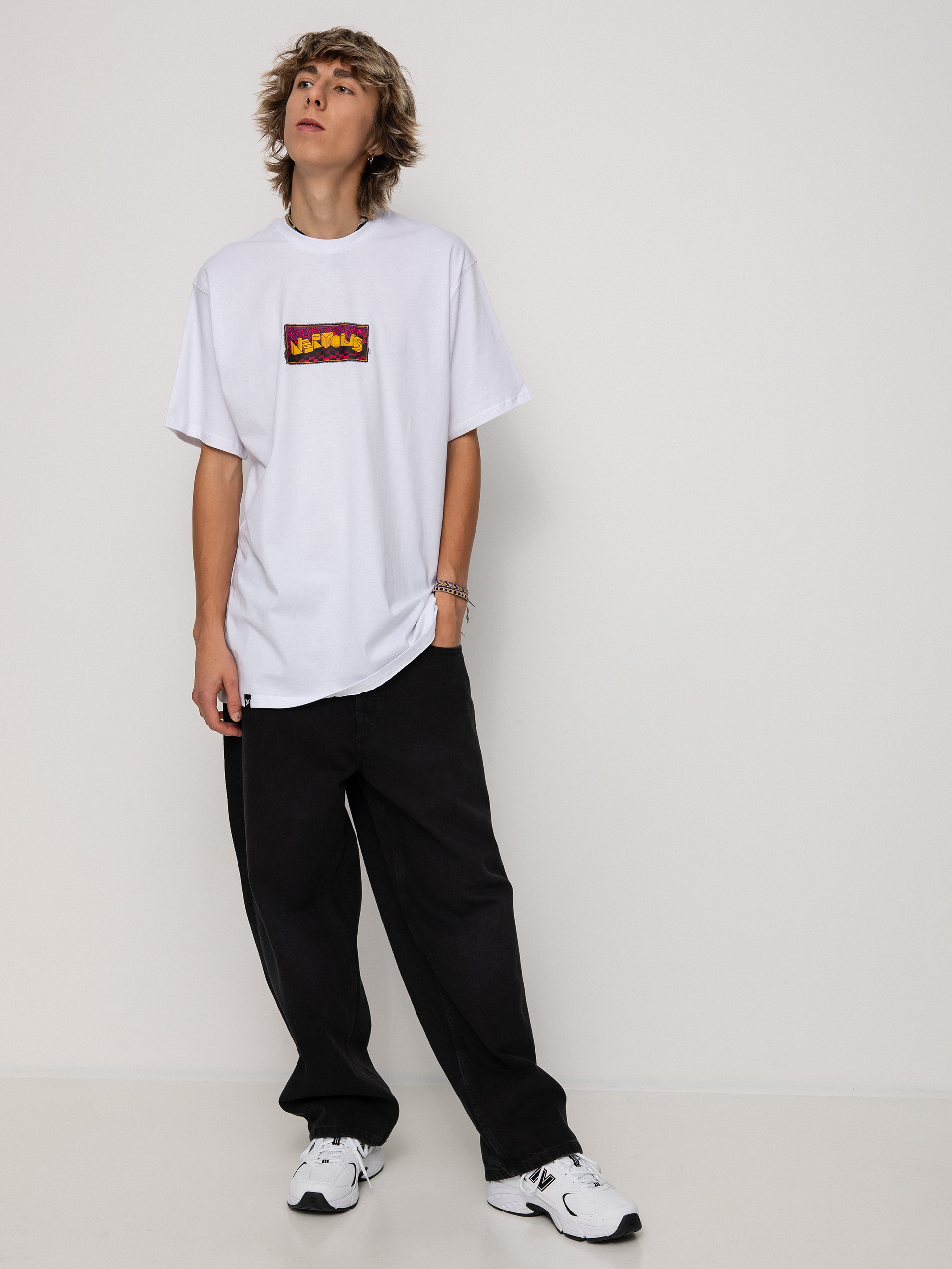 Nervous Damn Game póló (white)