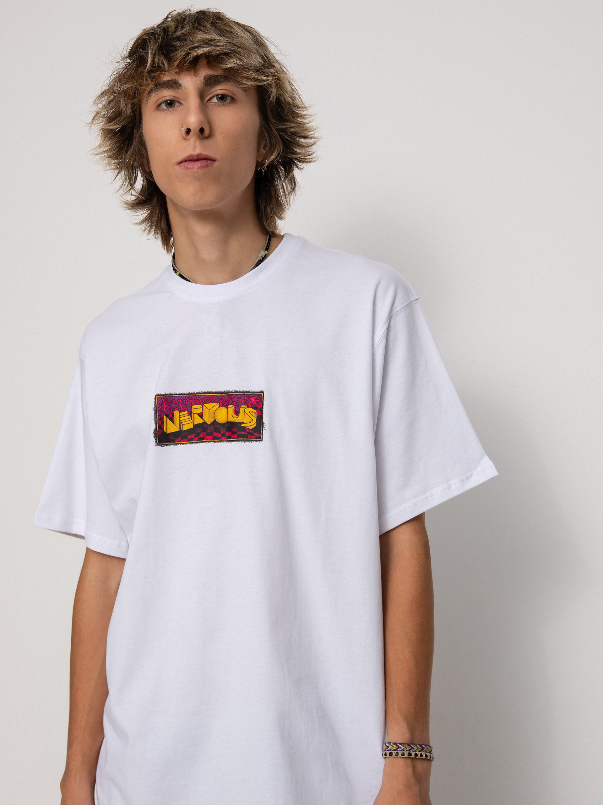 Nervous Damn Game póló (white)