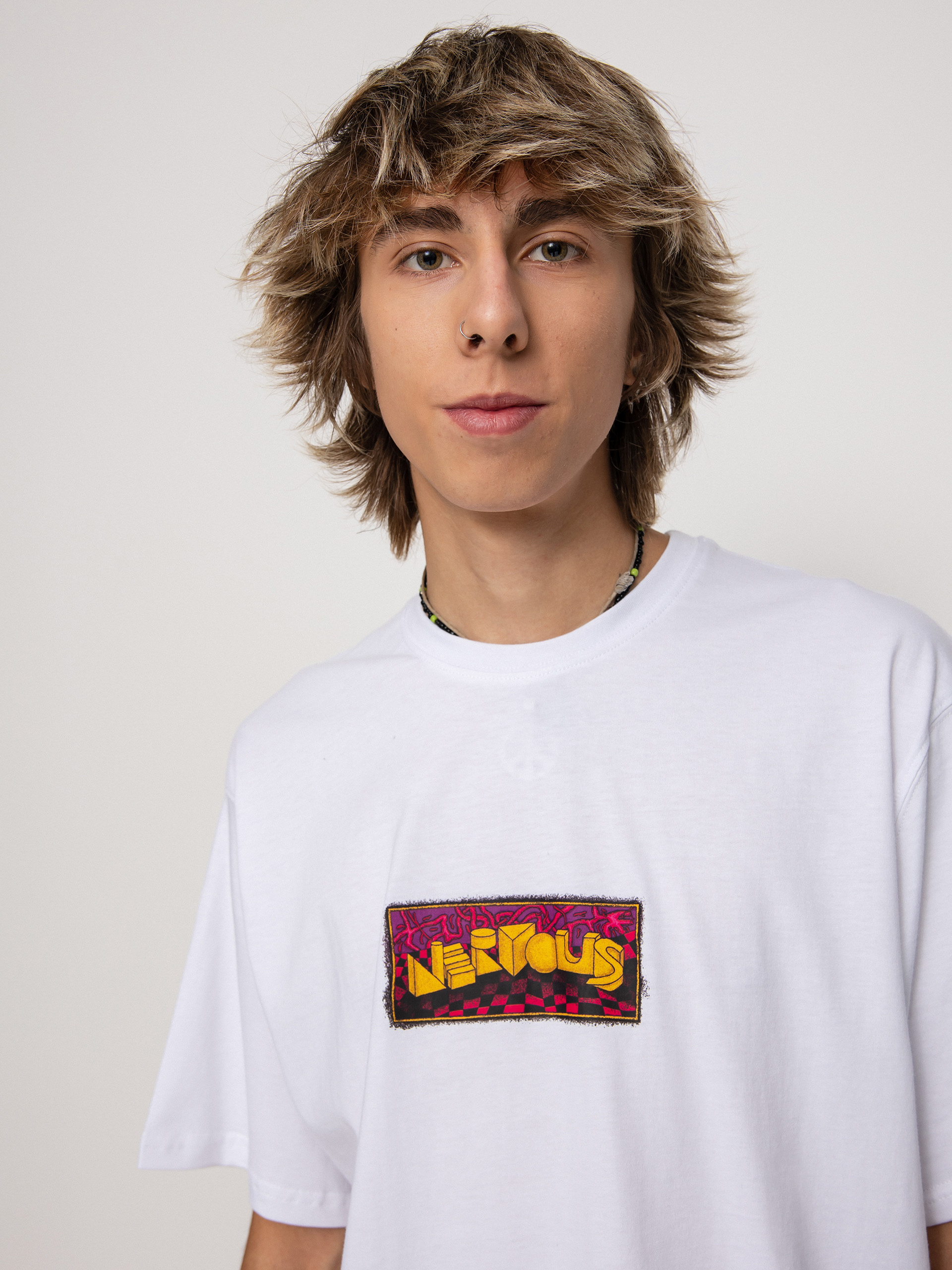 Nervous Damn Game póló (white)