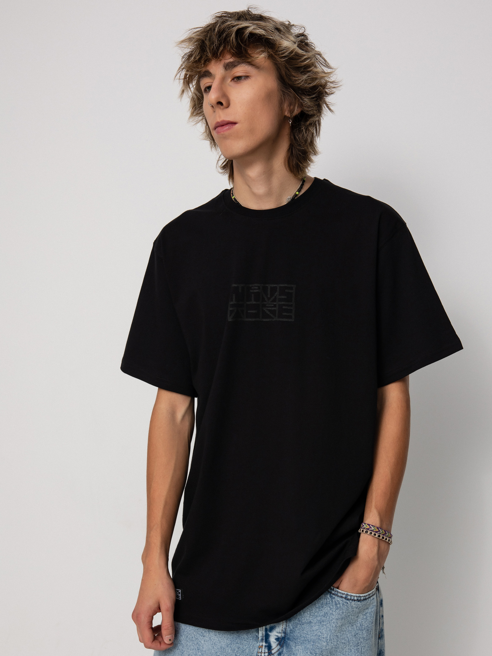 Nervous X TOPE Burning House póló (black)