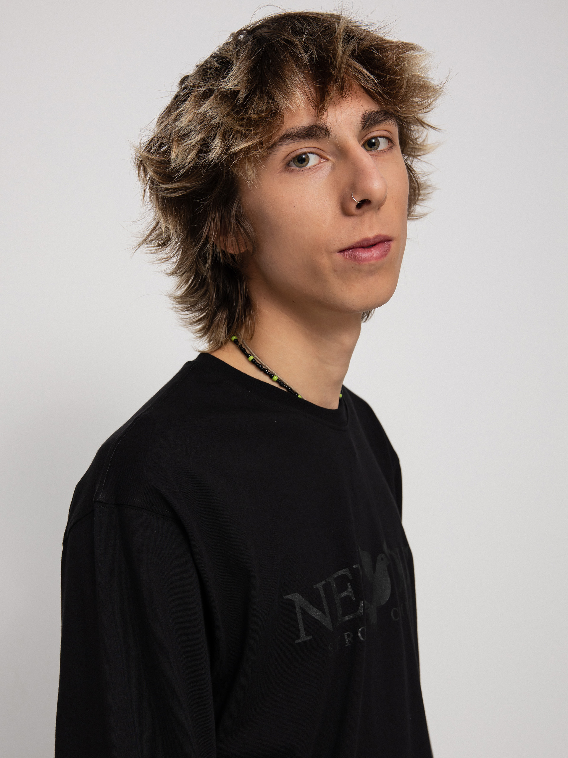 Nervous Classic Hosszú ujjú felső (blk/blk)