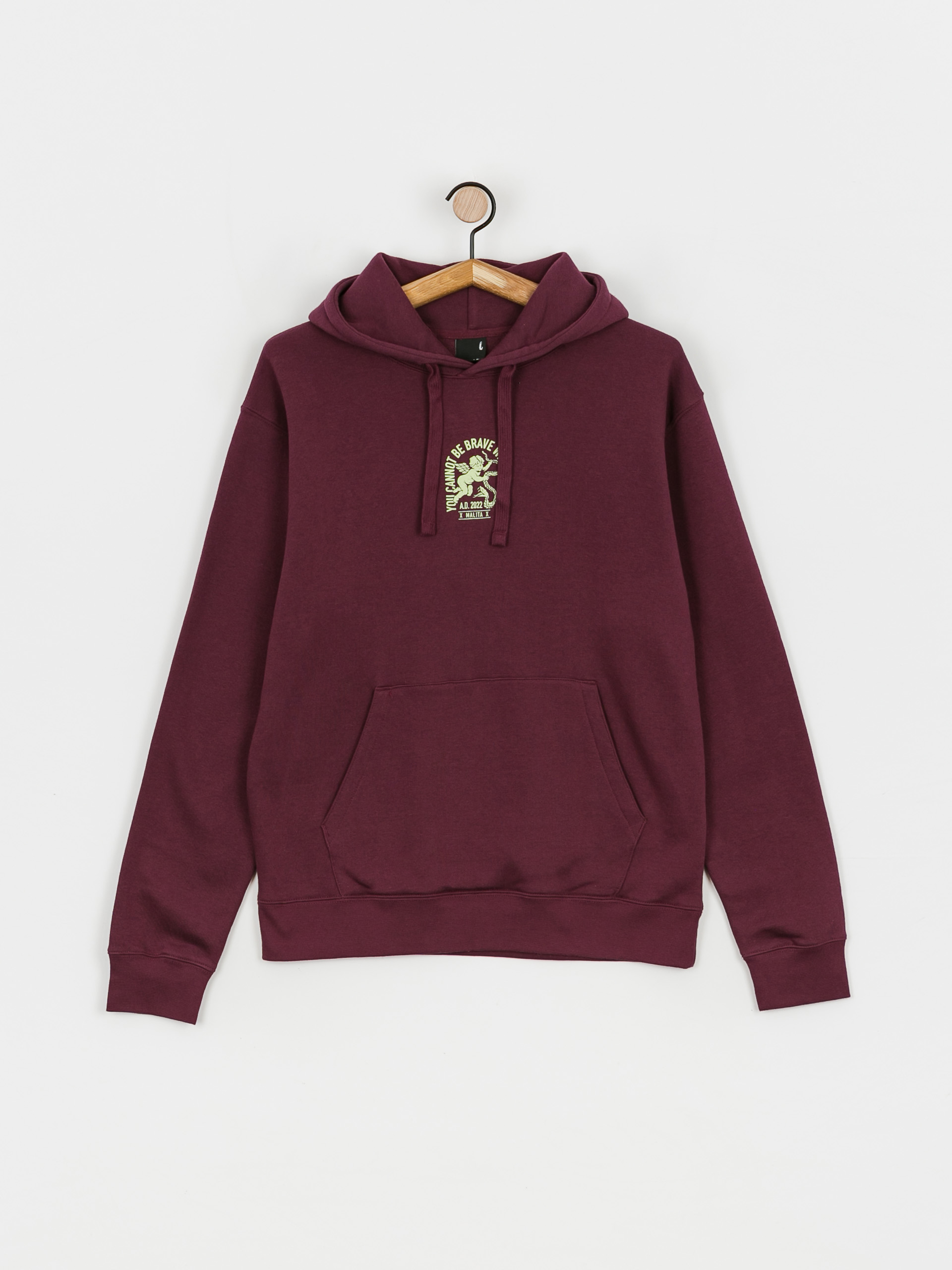 Malita Cupid HD Kapucnis pulóver (burgundy)