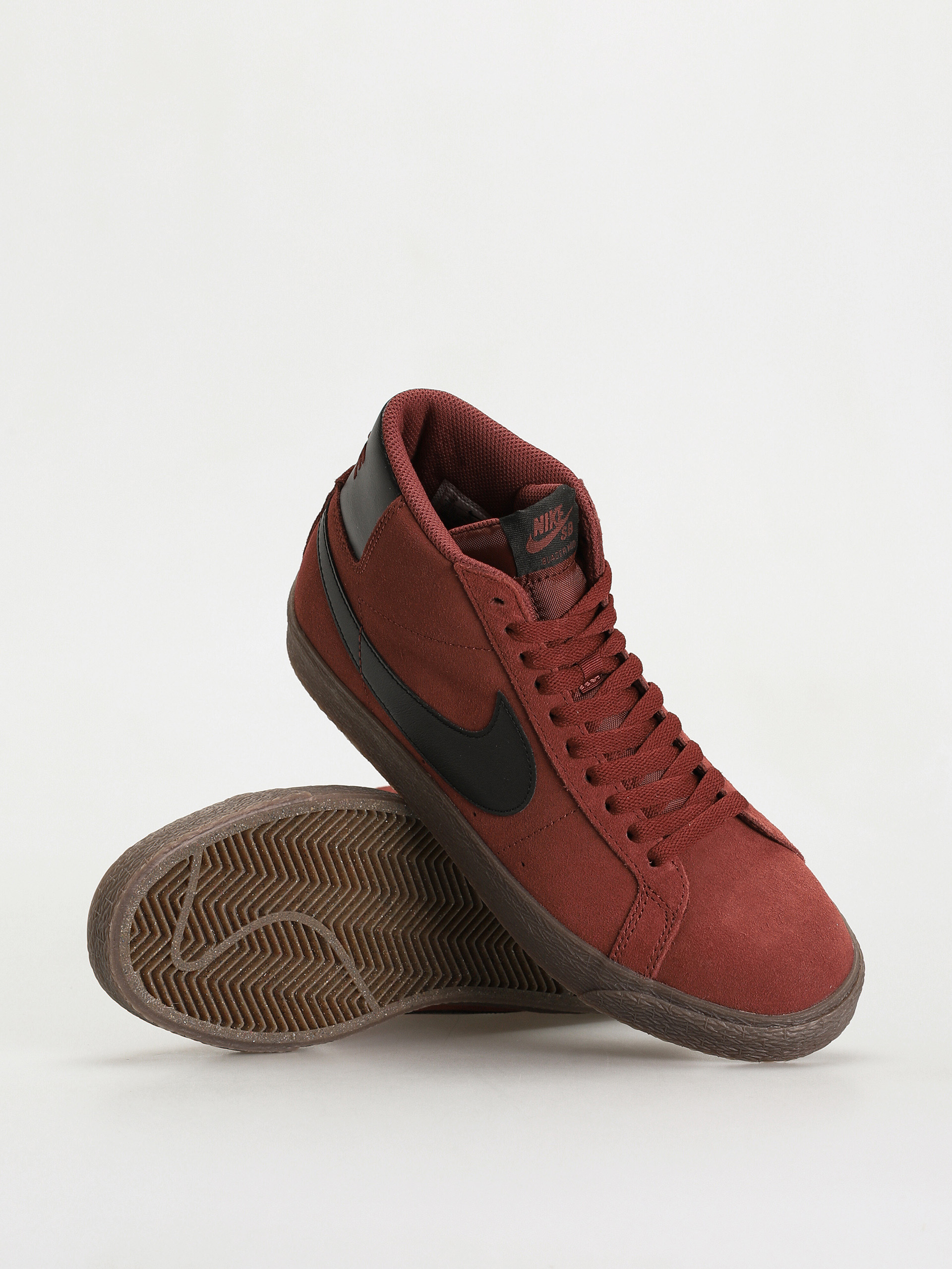 Nike SB Zoom Blazer Mid Cipők (oxen brown/black oxen brown)
