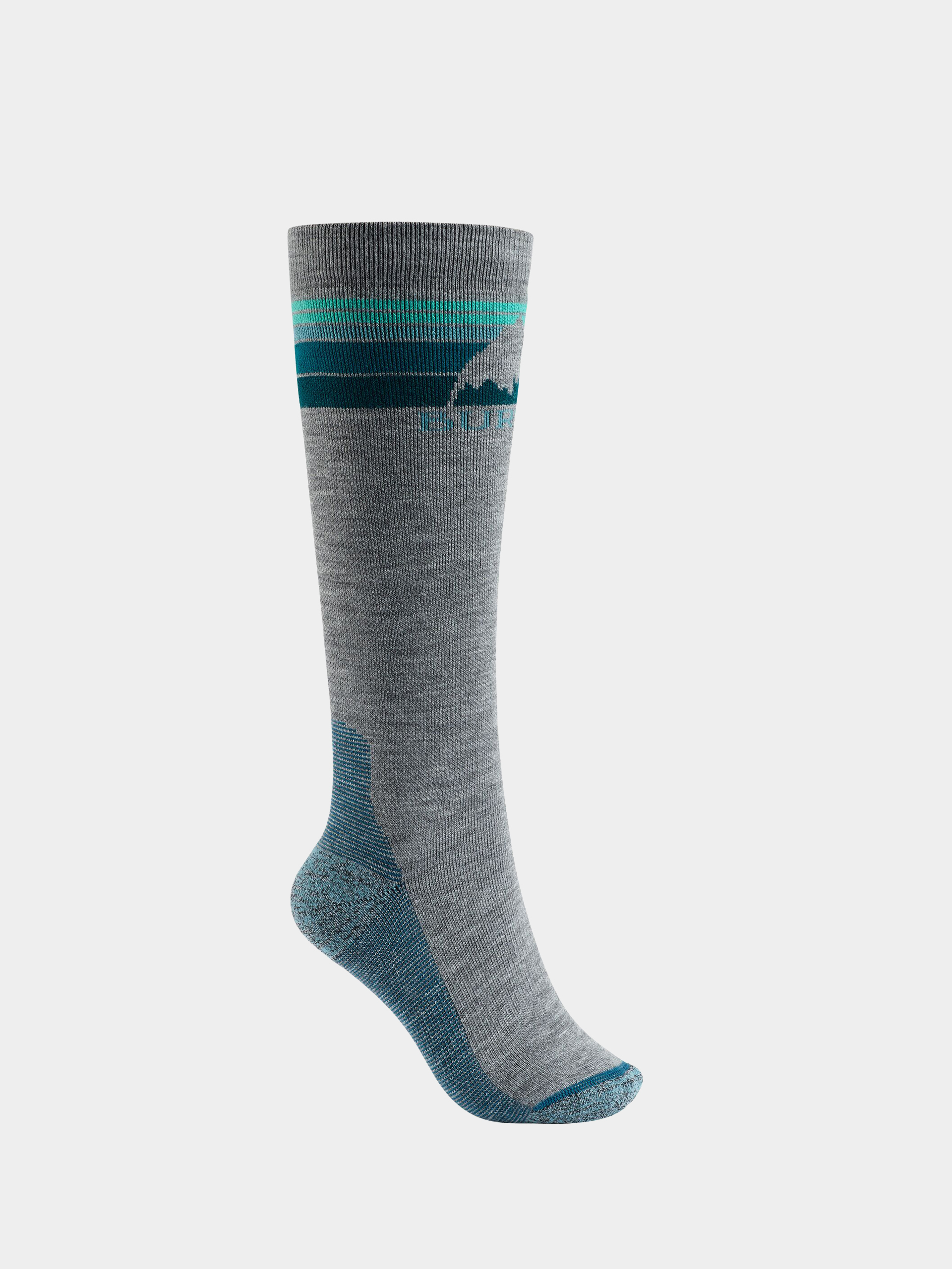 Burton Emblem Midweight Zokni Wmn (gray heather)