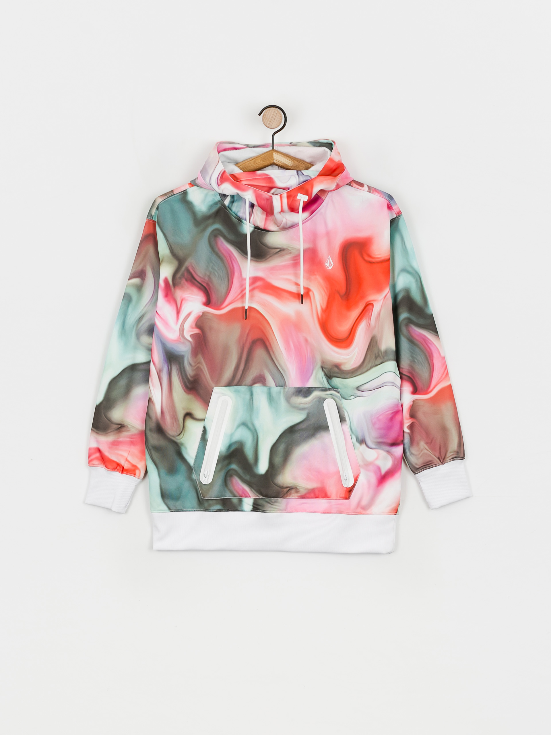Női Volcom Spring Shred HD Thermo pulóver (nebula print)