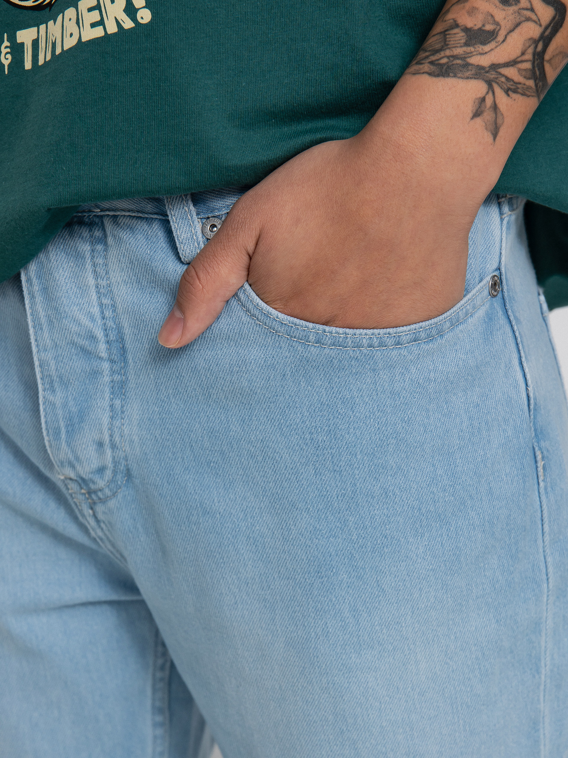 Element Planter Kisnadrág (bleached)