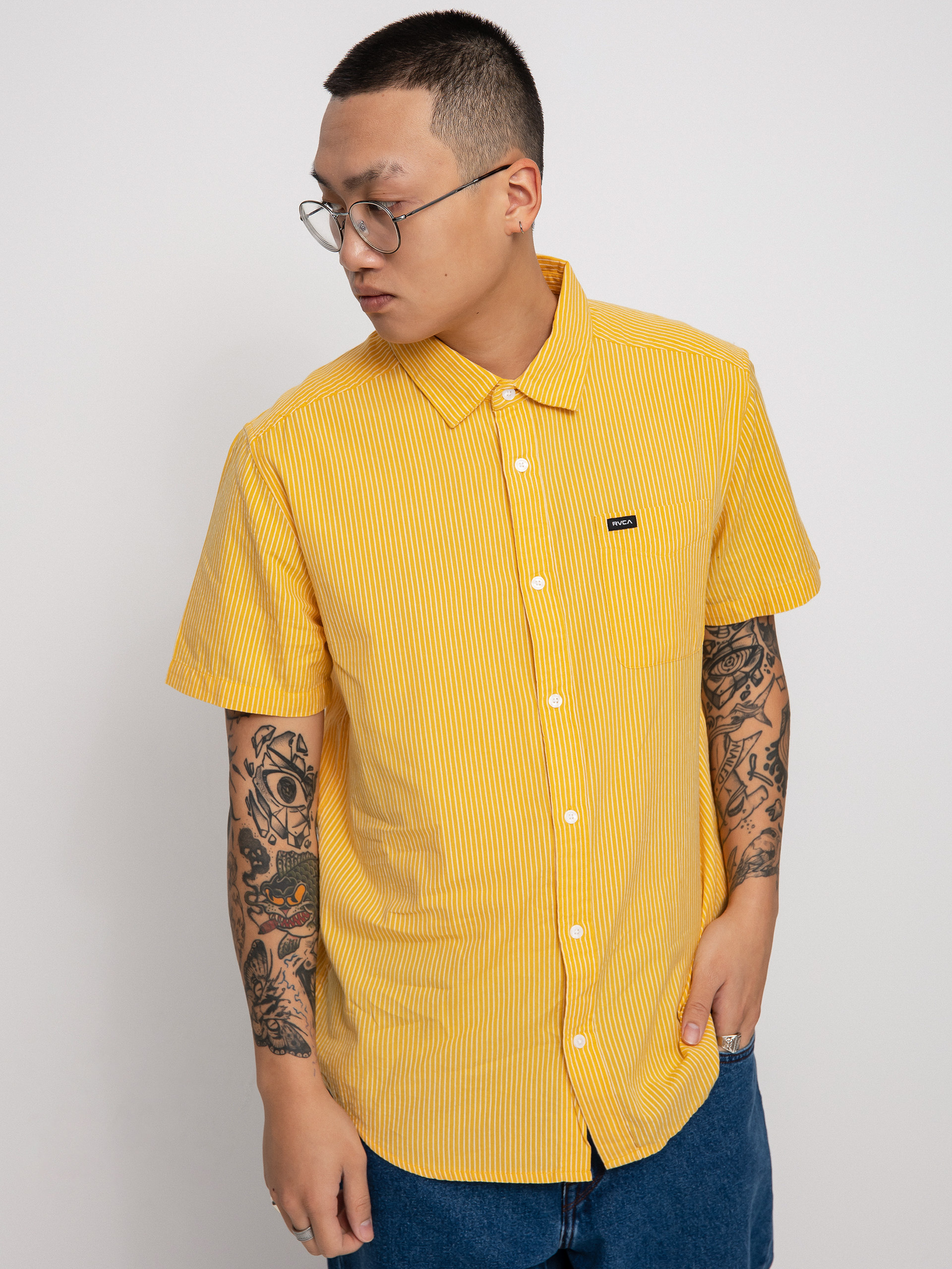 RVCA Endless Seersucker Ing (vintage gold)