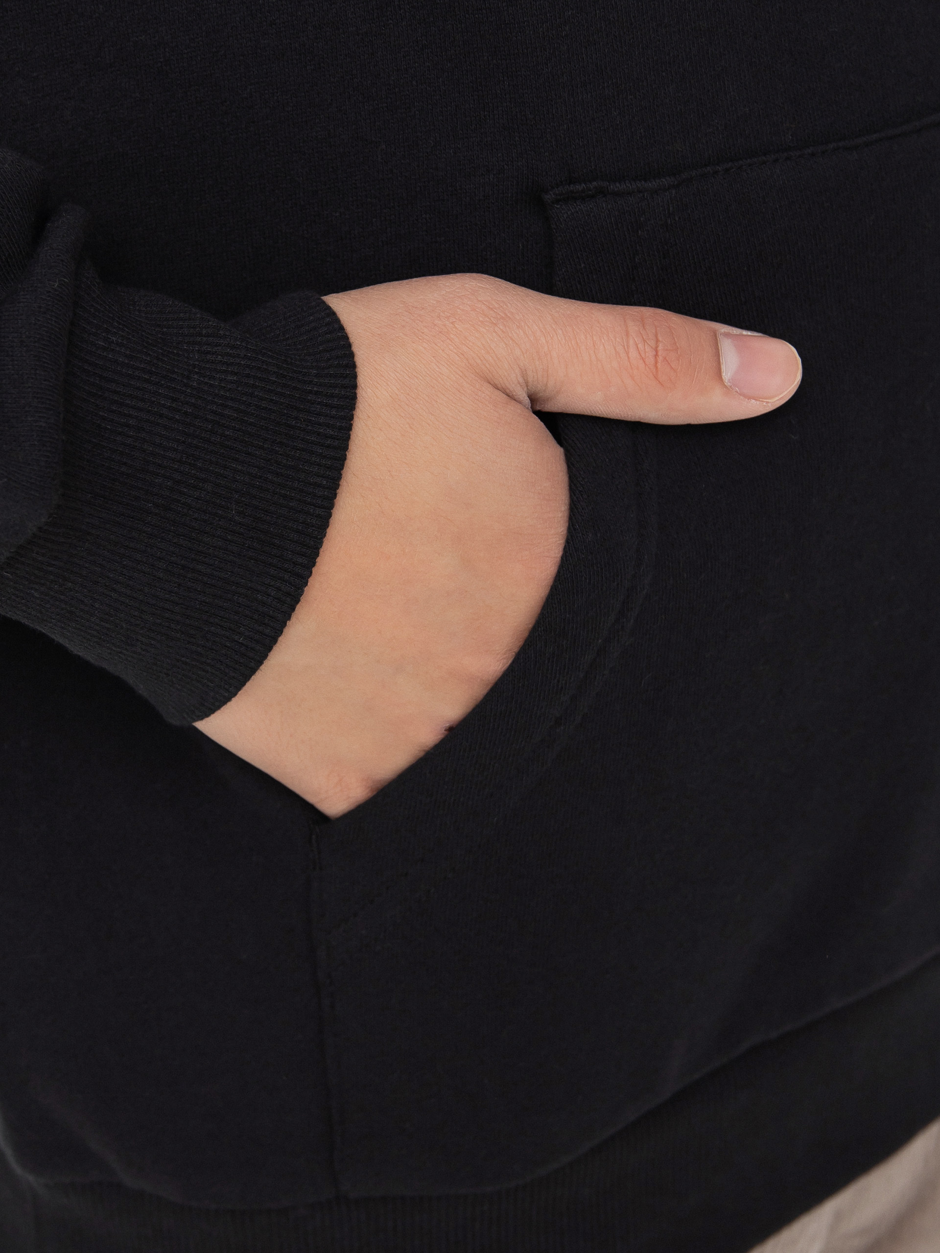 RVCA Final Trip HD Kapucnis pulóver (black)