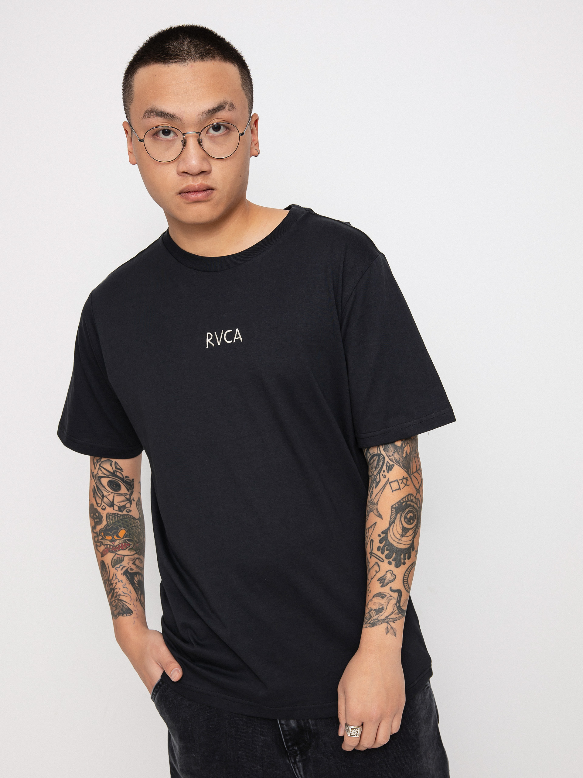 RVCA Storks póló (black)
