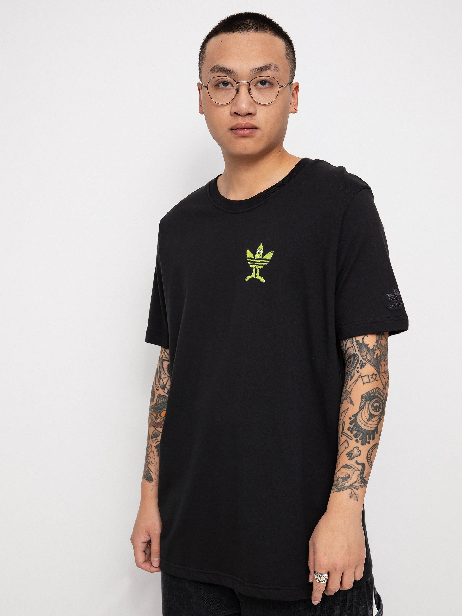 adidas Originals Fun póló (black/black)