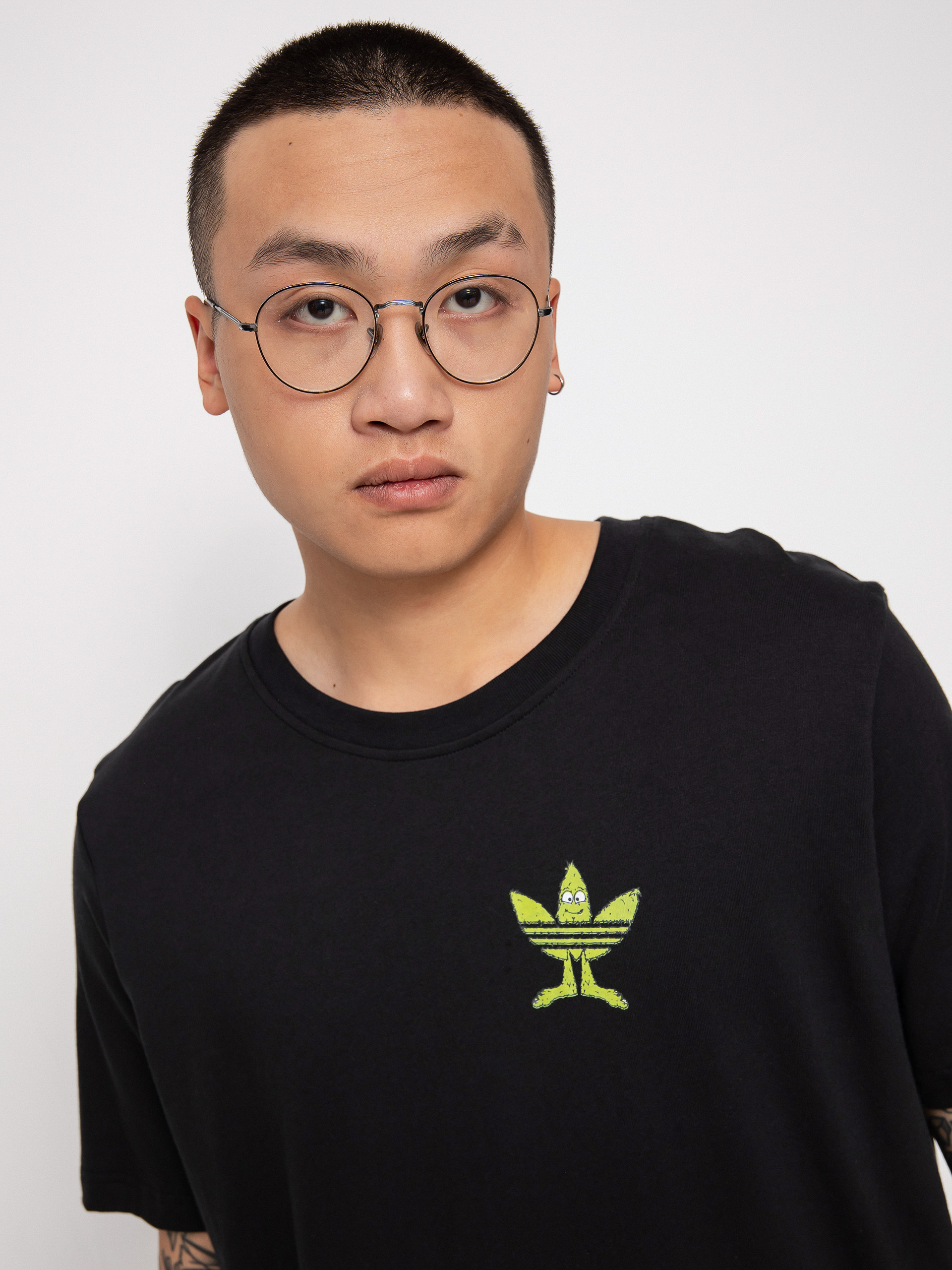 adidas Originals Fun póló (black/black)